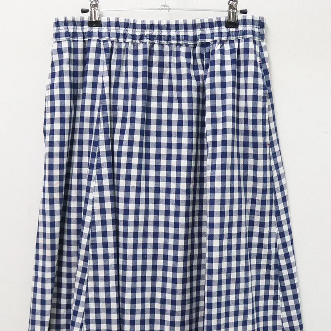 고방 체크 롱 스커트 61466 상품이미지3