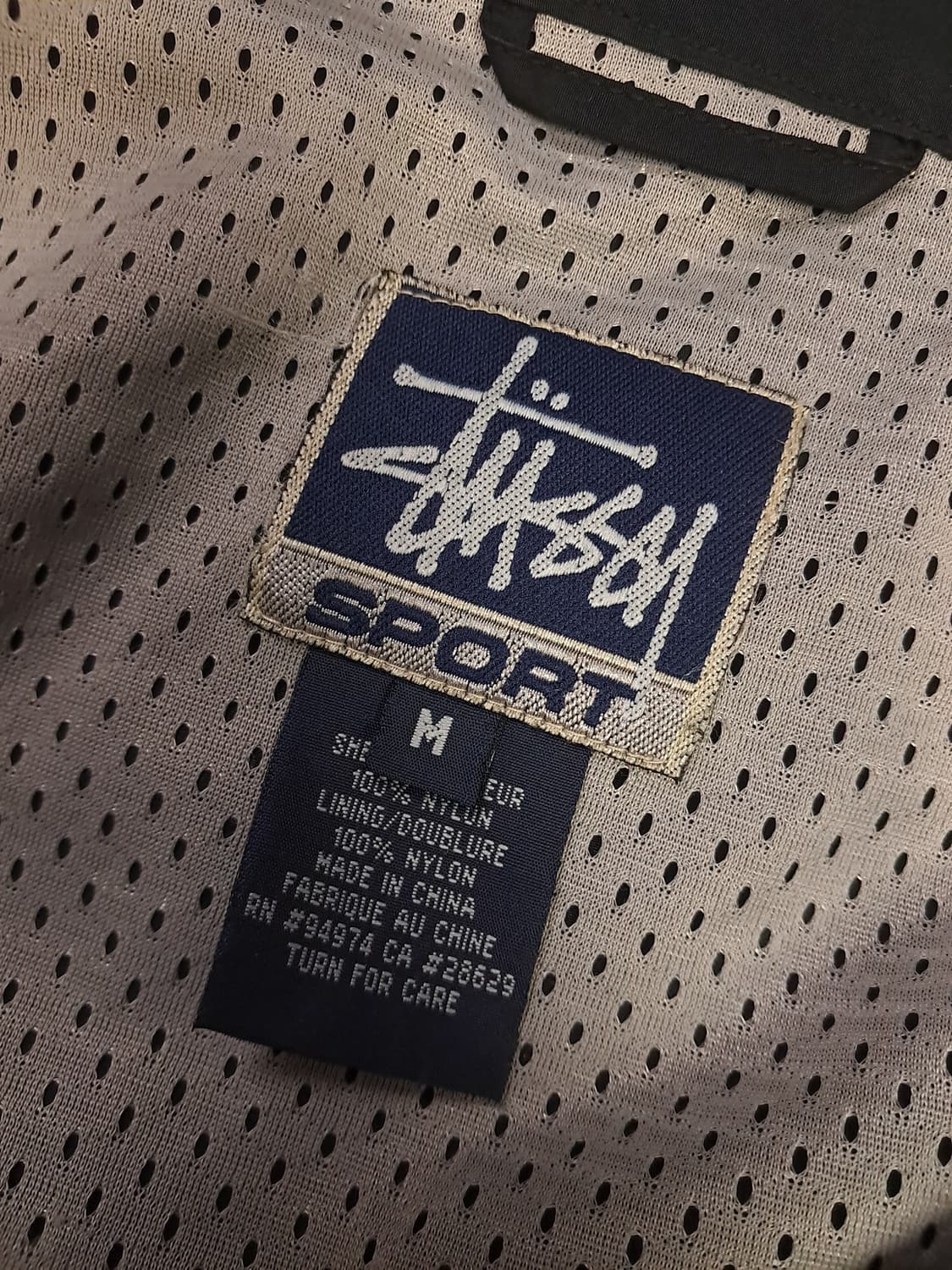 오리지날 90's 스투시 스포츠 나일론 바람막이 자켓 상품이미지3