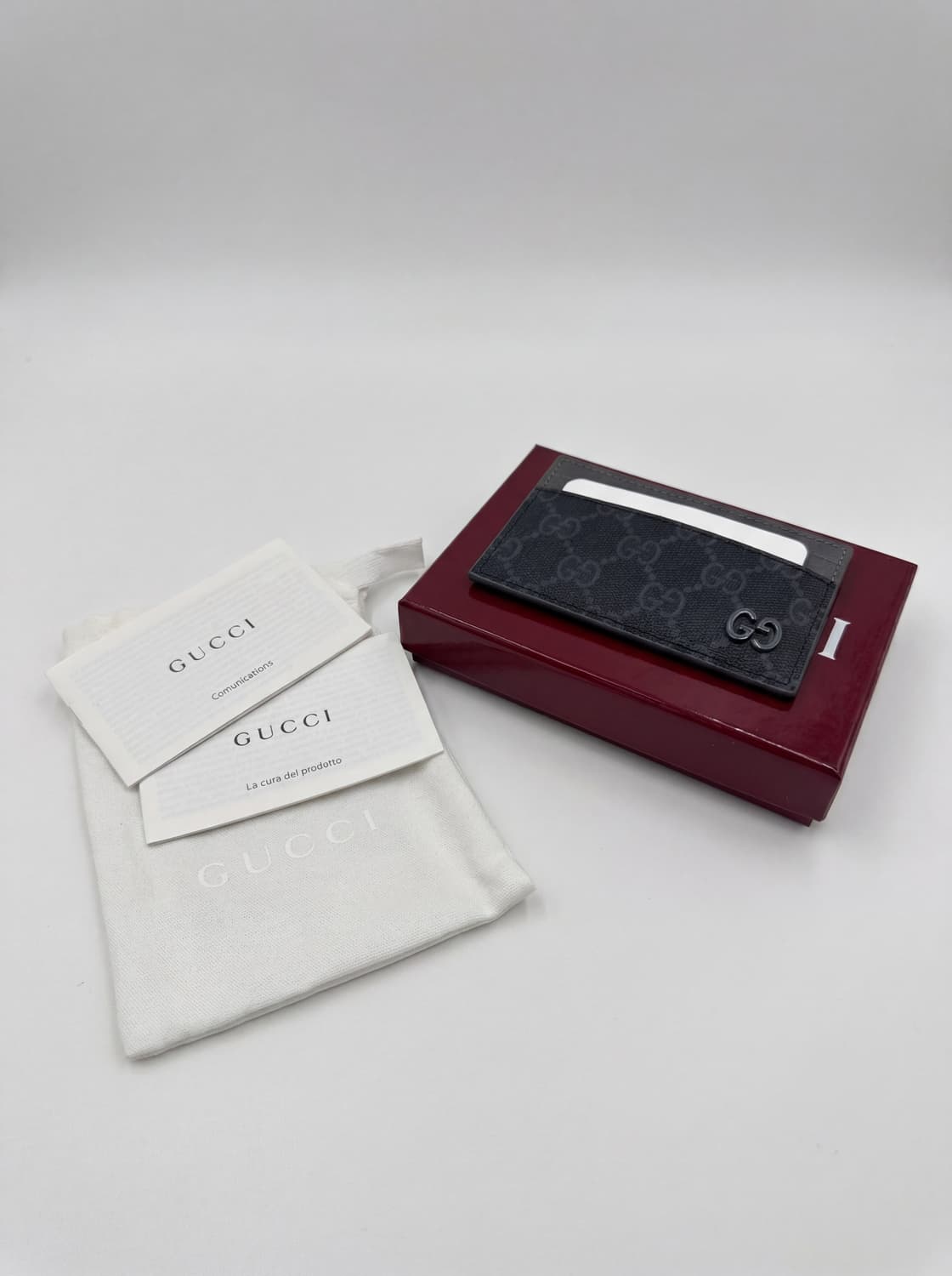 구찌 GG 블랙 카드지갑(새상품) 상품이미지1