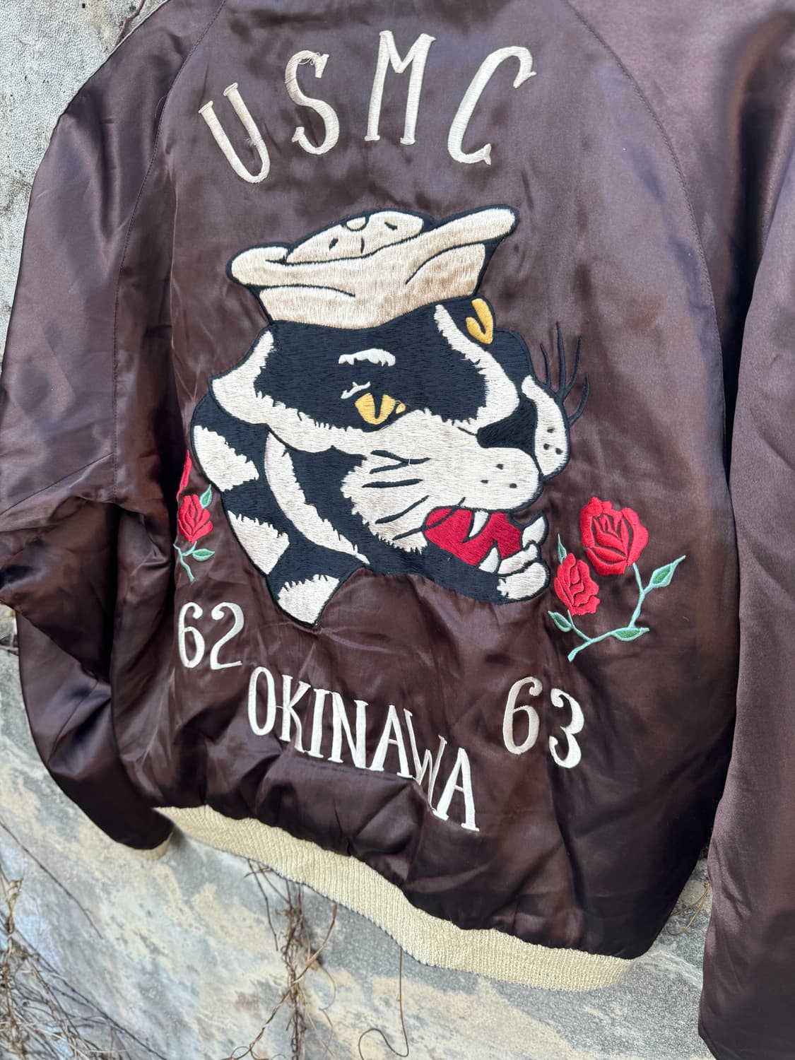 테일러 토요 60s usmc 복각 수베니어 자켓 빈티지 스카쟌 상품이미지3