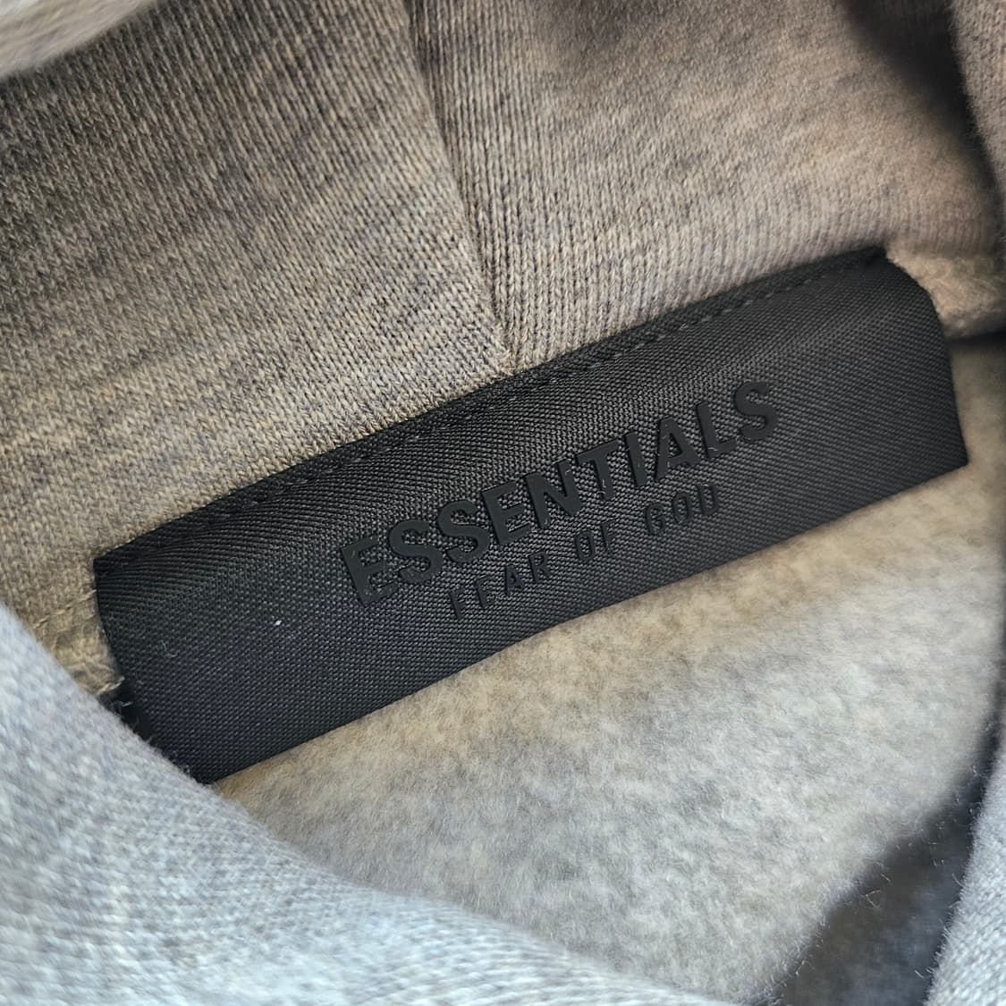 S 새제품) 에센셜 플리스 스테이트 후드 다크헤더 체감 L 100 105 상품이미지5