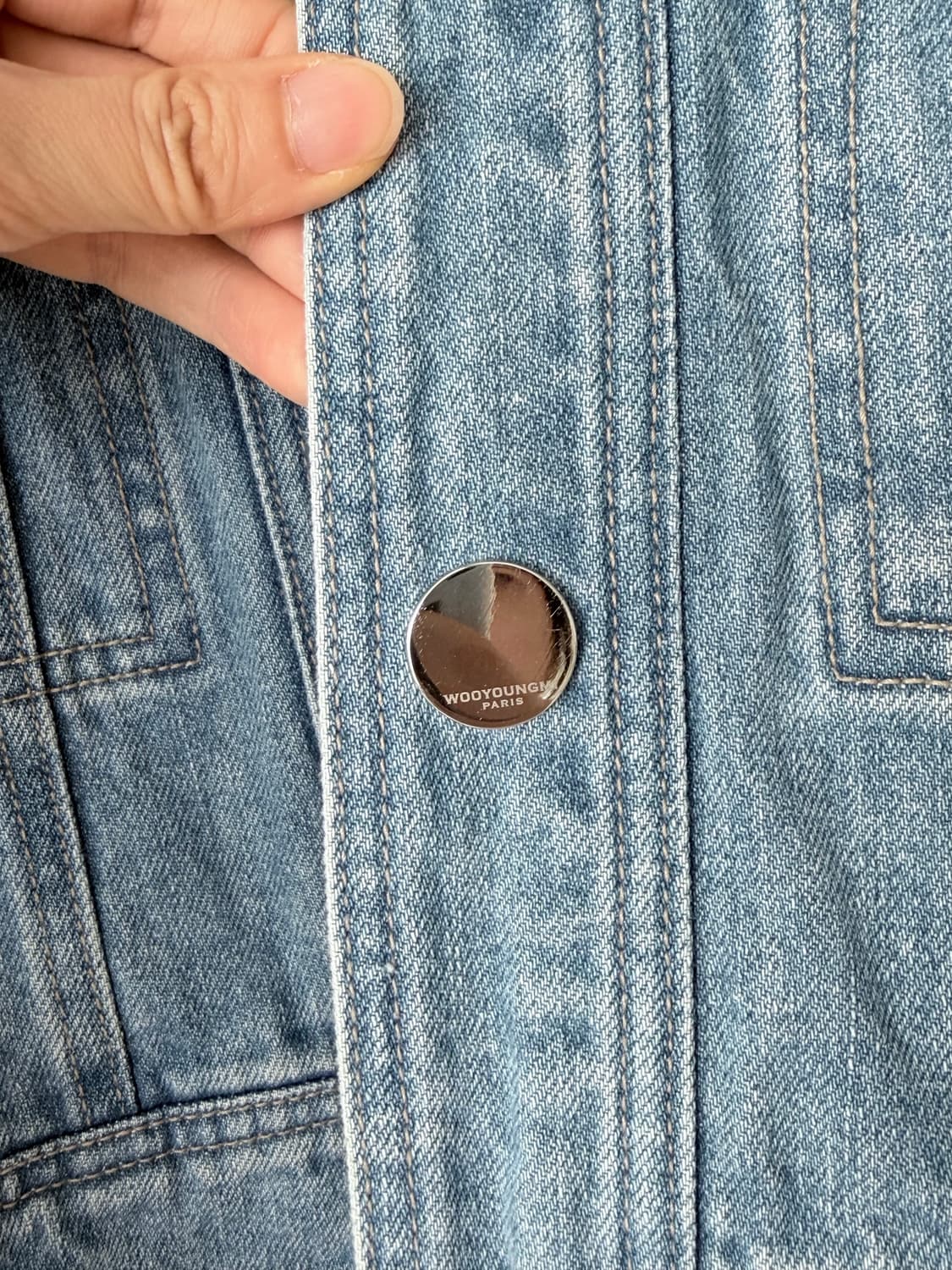 우영미 파리 Wooyoungmi Paris 데님 자켓 34 상품이미지3