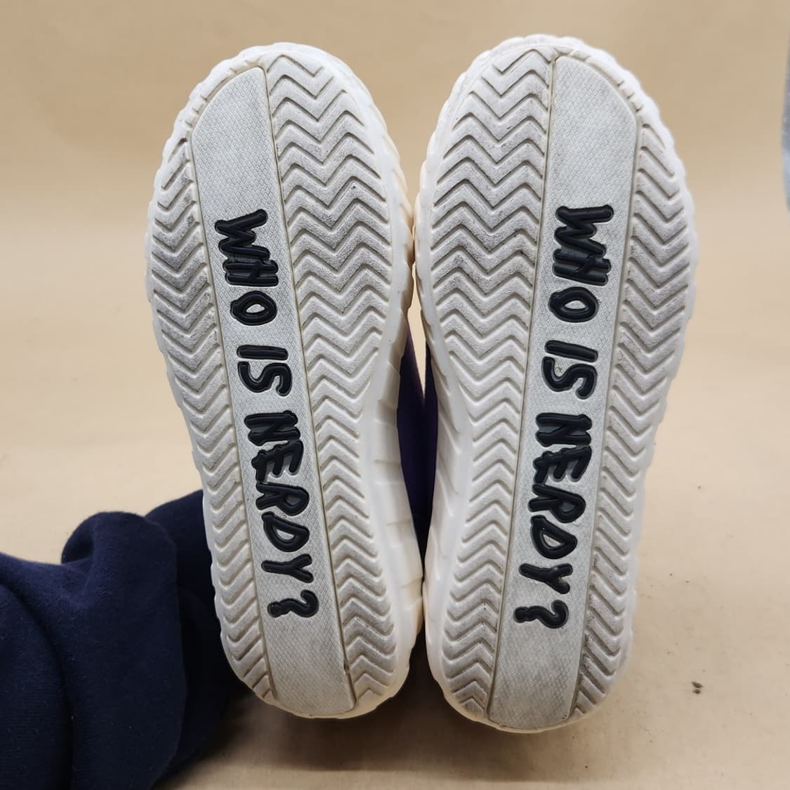 널디 퍼플 여성스니커즈230 상품이미지3