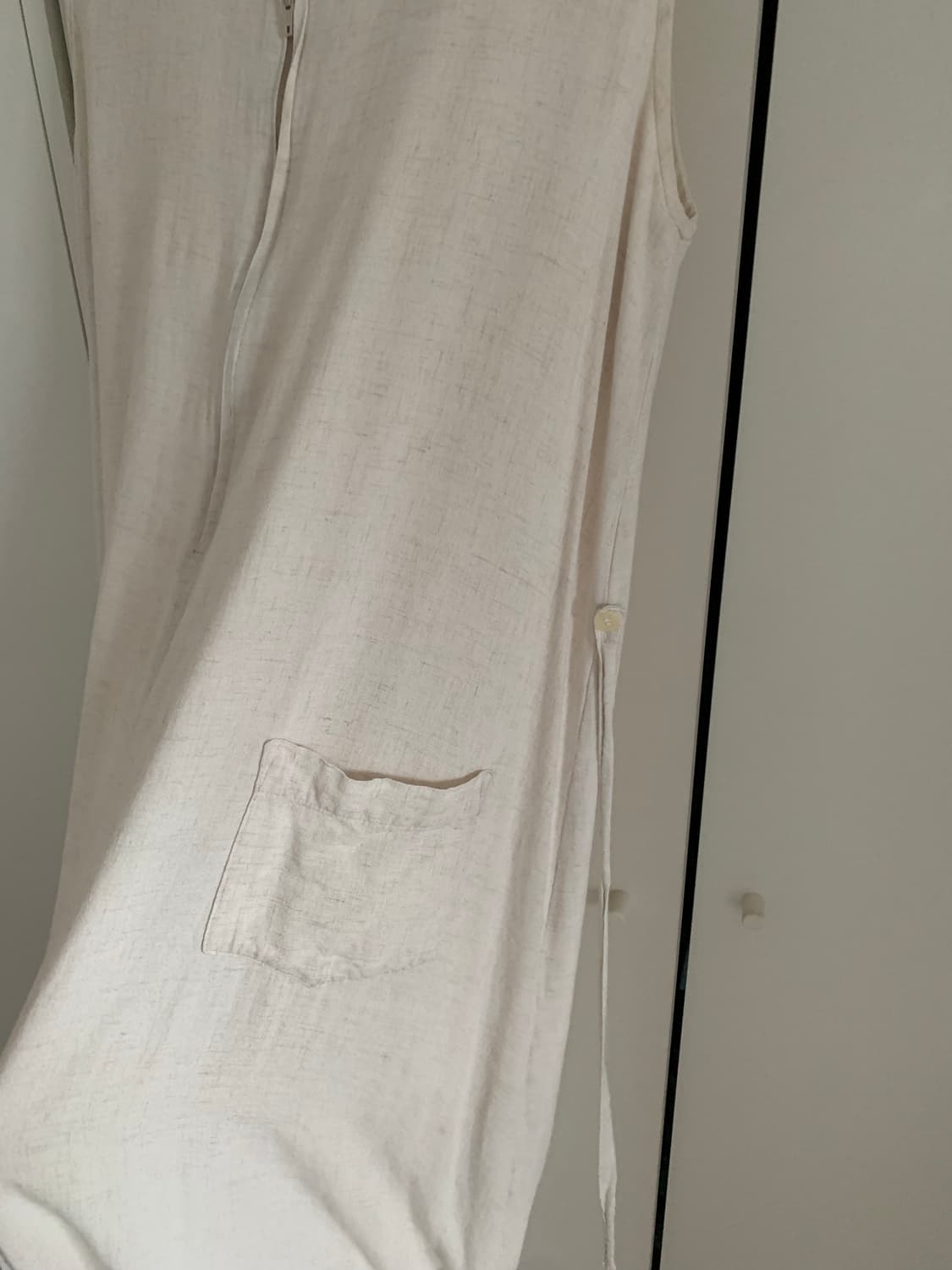 린넨 에이프런 원피스 상품이미지4