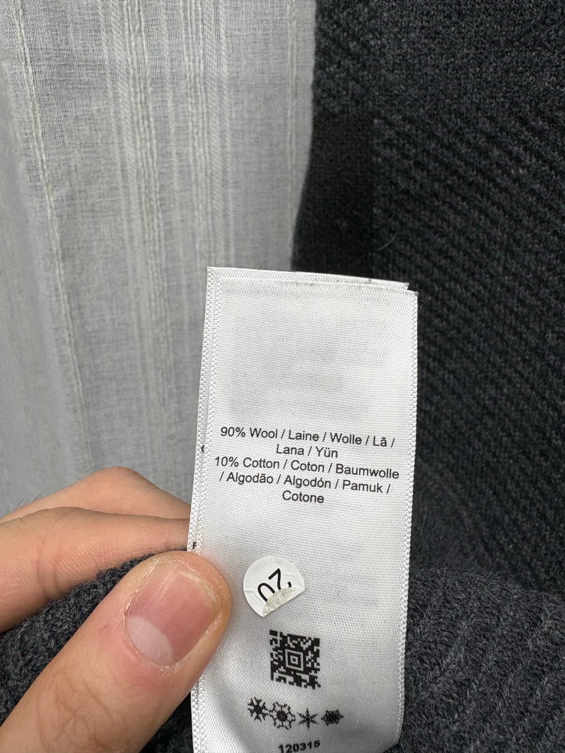 프레드페리 로고 울니트 상품이미지7