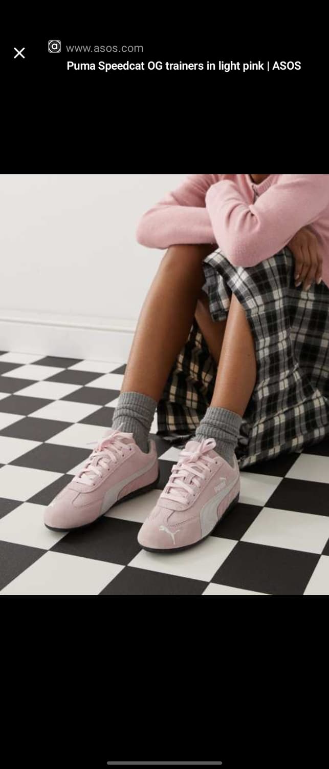 푸마 스피드캣 스웨이드 핑크 235 상품이미지5