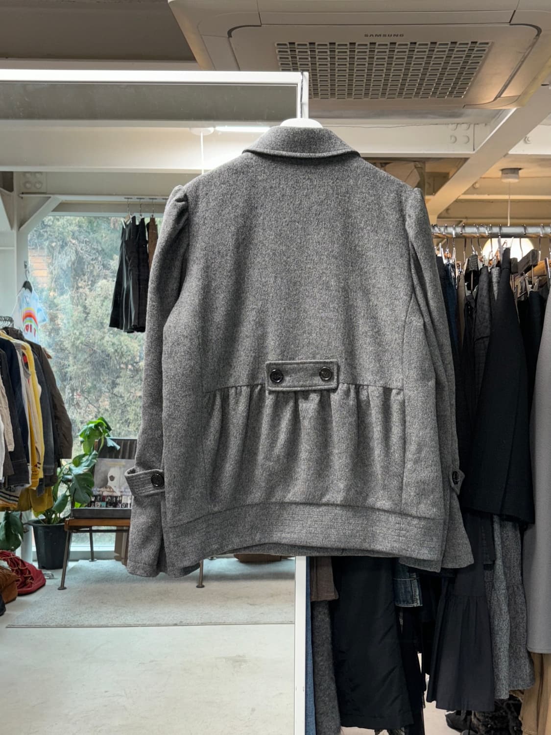 Estnation 더블 브레스티드 울자켓 상품이미지2