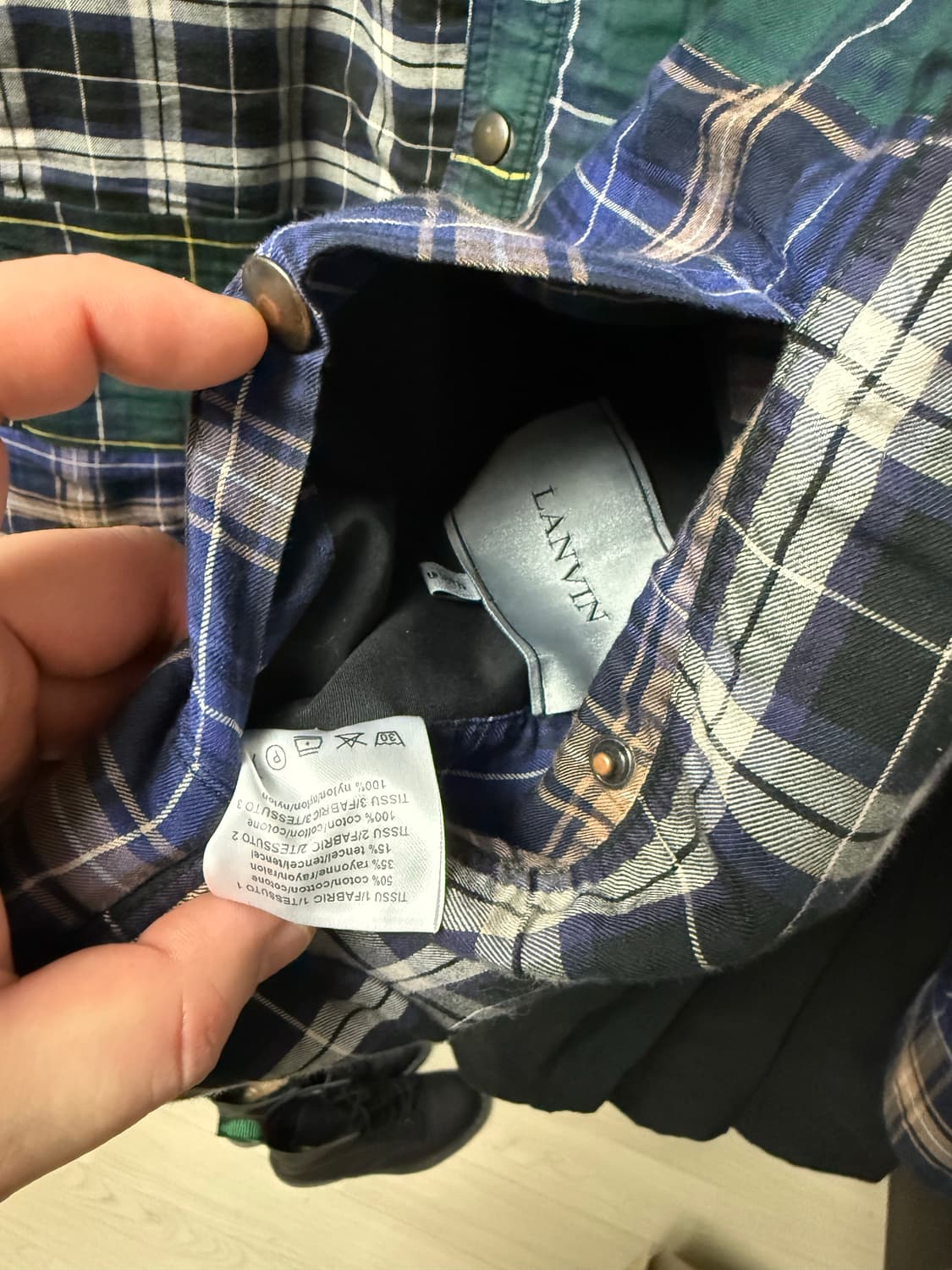 랑방 리버시블 자켓 (48) RMOU0008P78 상품이미지5