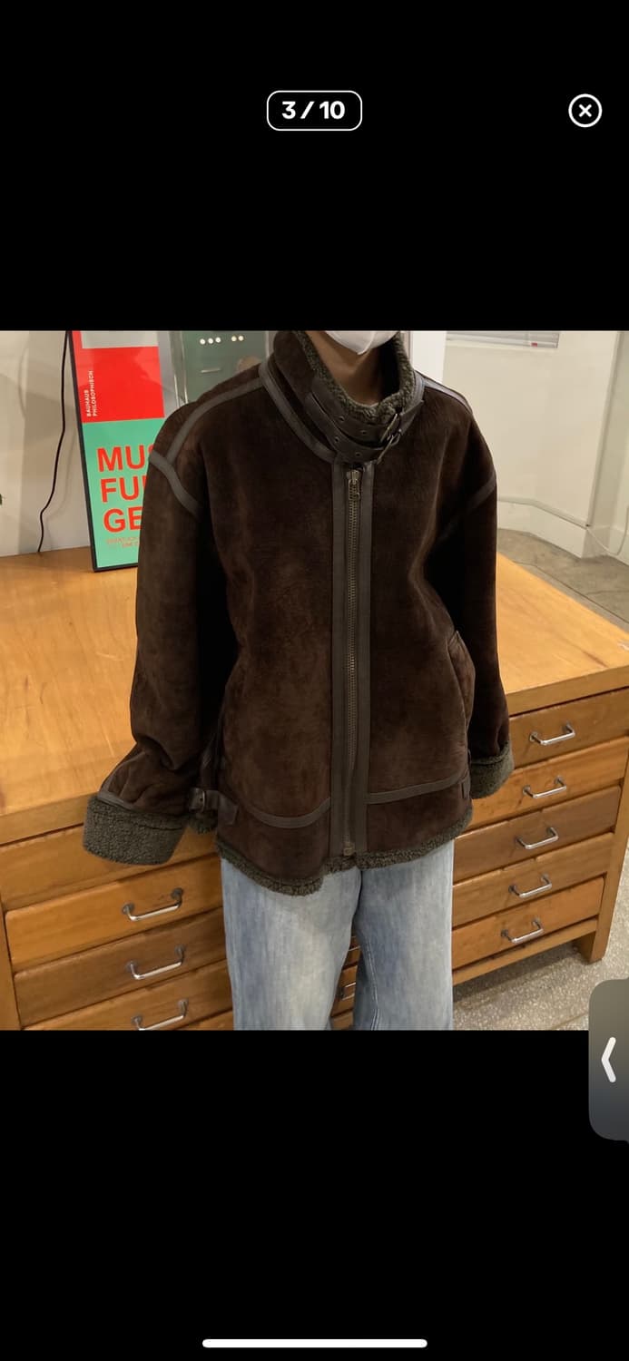 B3 무스탕 재킷 상품이미지7