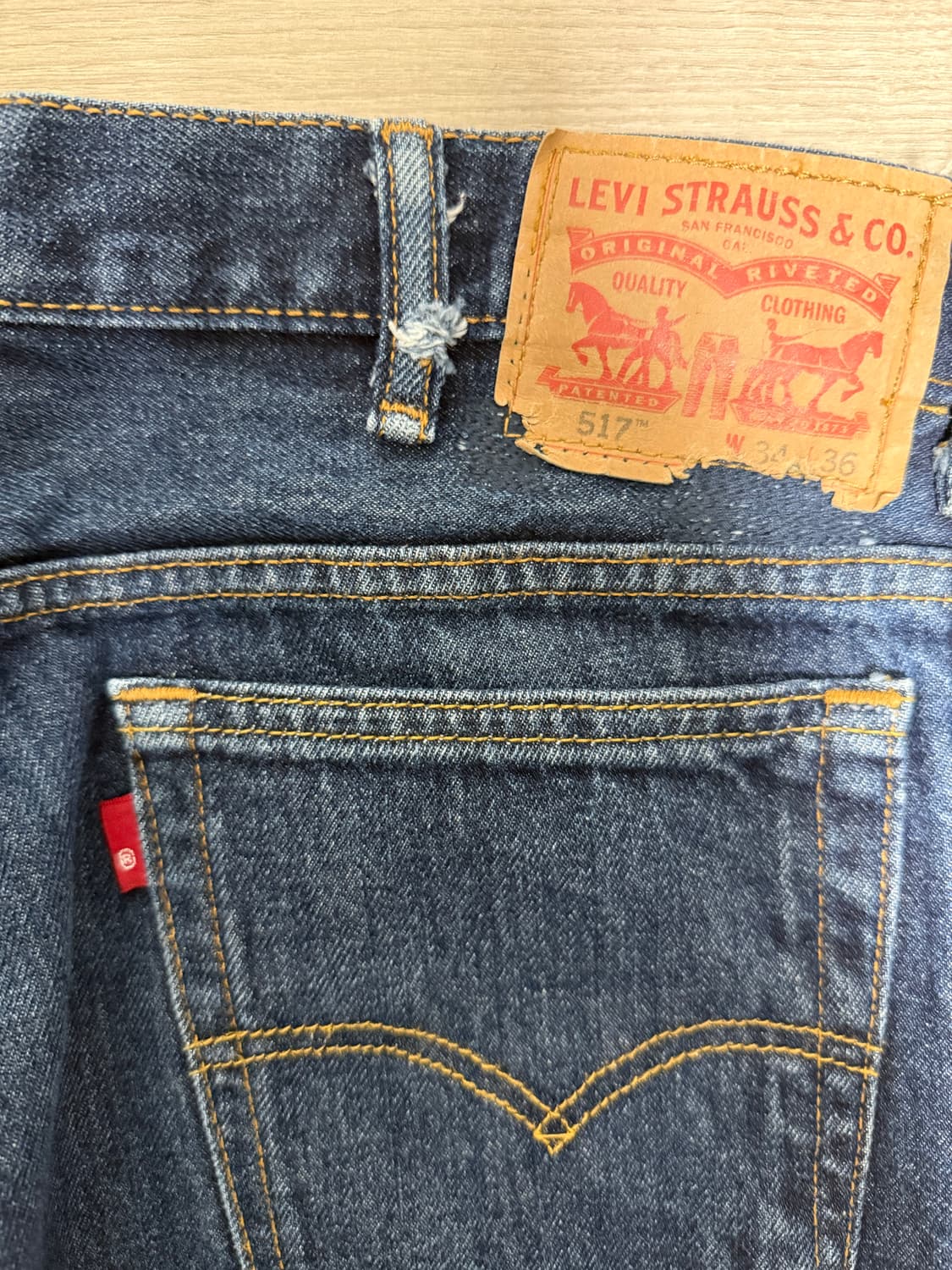 리바이스 517 34/36 상품이미지3