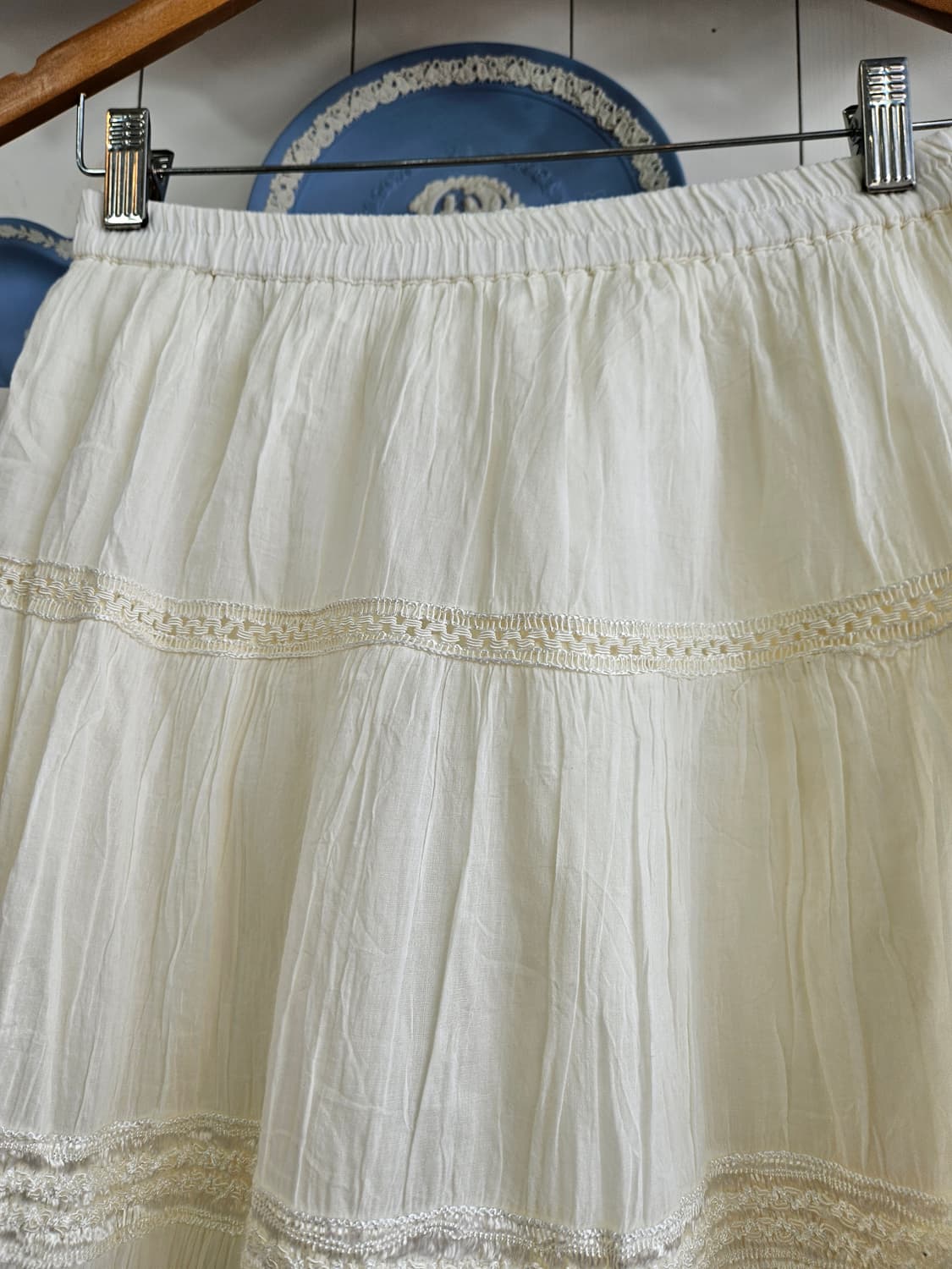 코튼 레이스 캉캉 스커트 상품이미지3