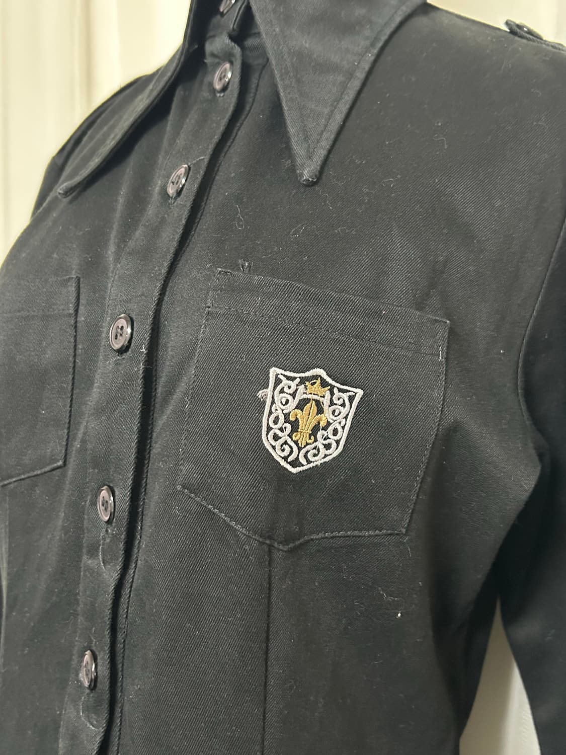 Peace now 고스고딕 고스펑크 공겜여주 셔츠 언팔원피스 상품이미지2