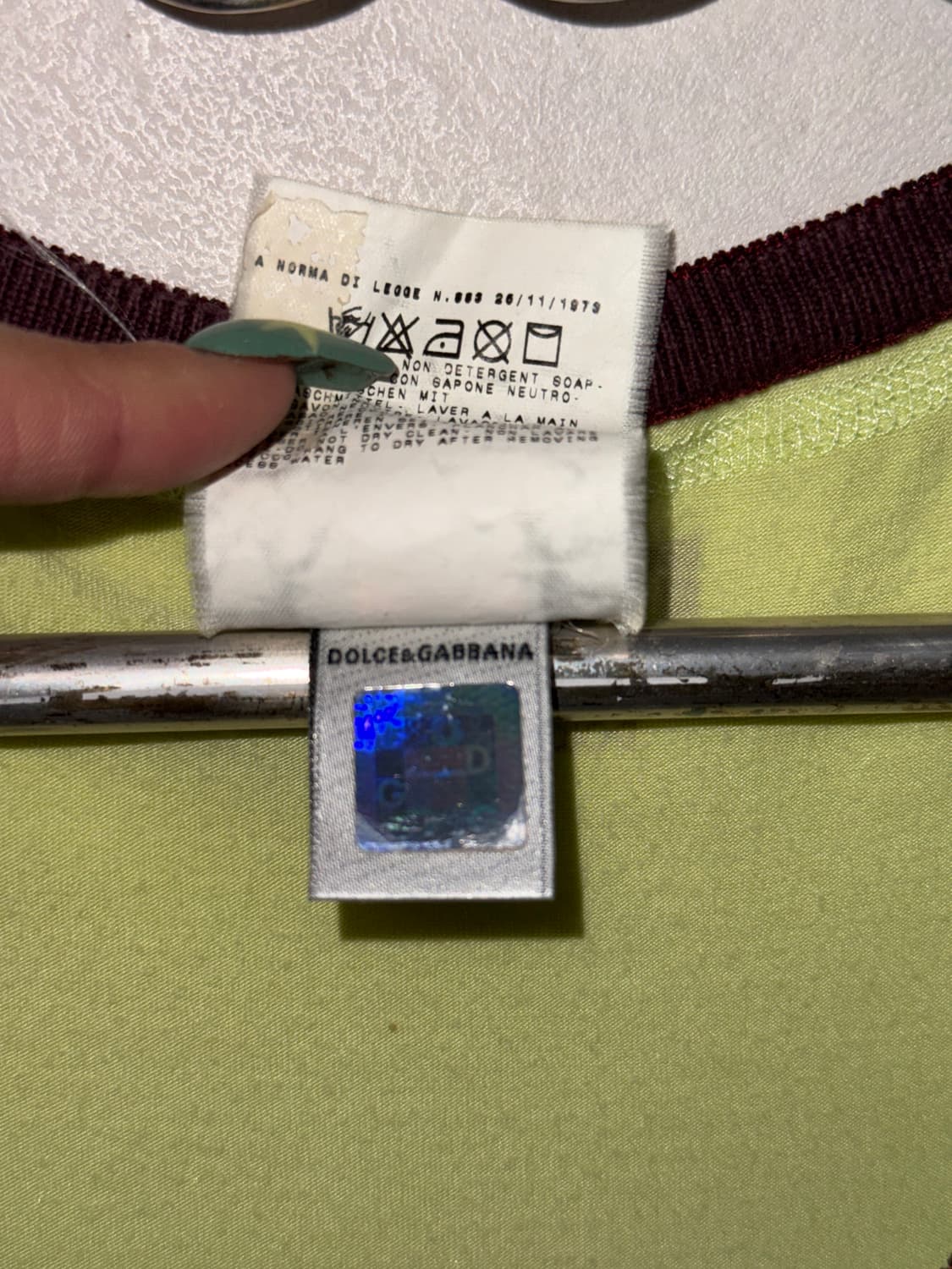 Dolce & Gabbana lime graphic sleeveless 상품이미지8