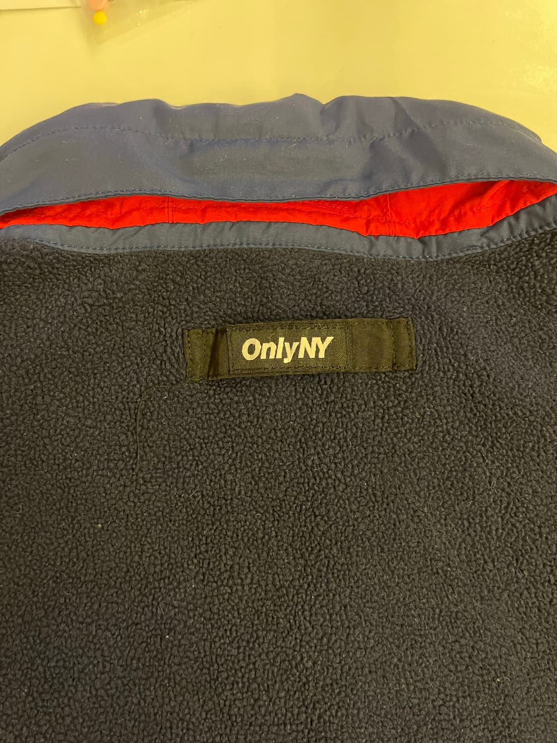 Only ny 온리뉴욕 멀티컬러 짚업 후리스 M 상품이미지2