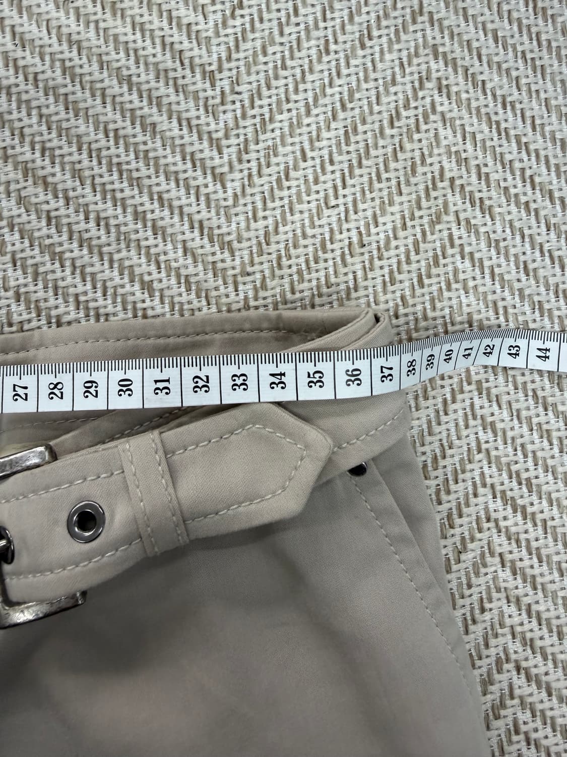 매장판정품) 막스마라 여성 벨트팬츠 28 상품이미지7