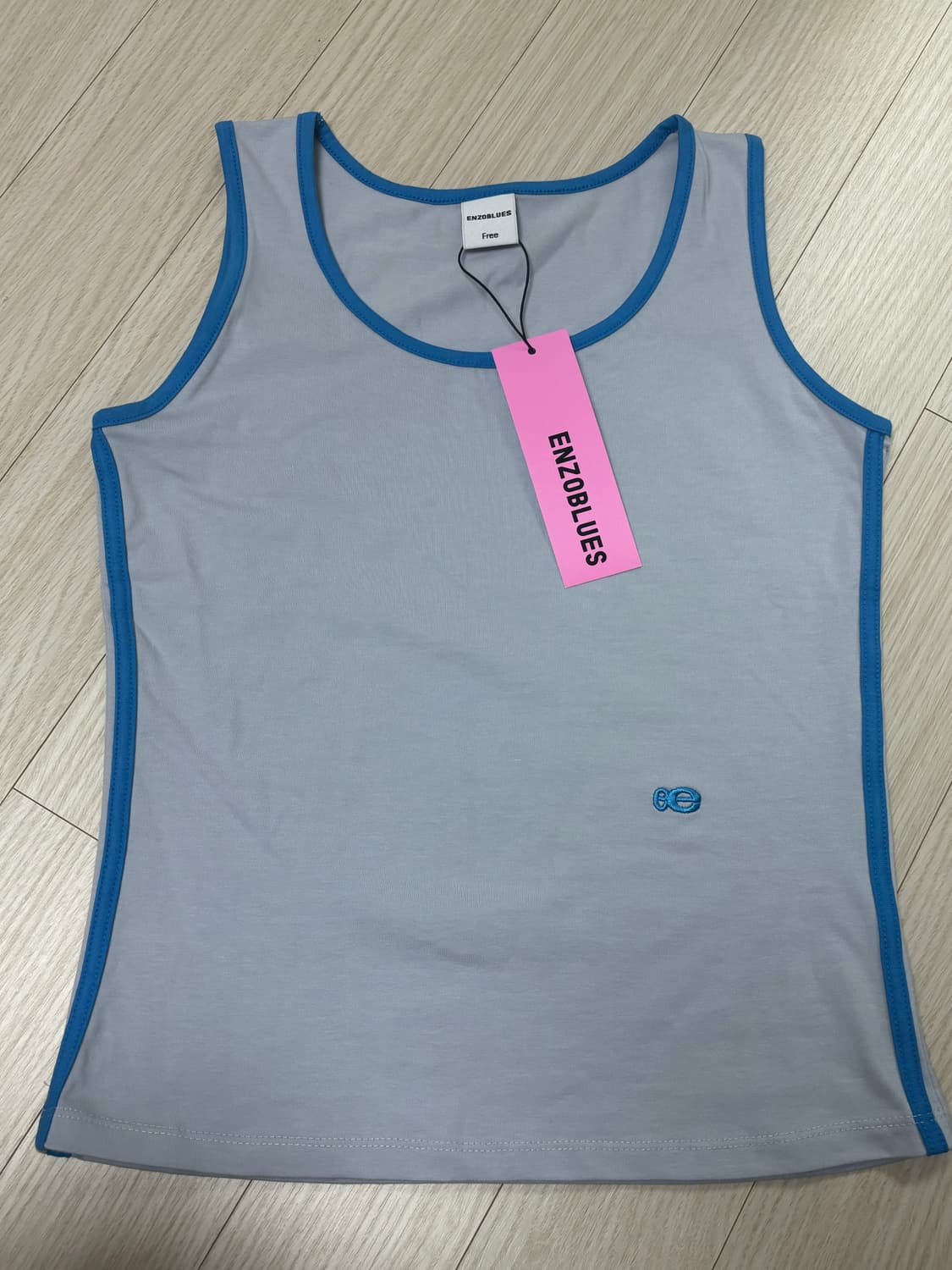 엔조블루스  라이닝 슬리브리스 (Light Grey) 상품이미지10