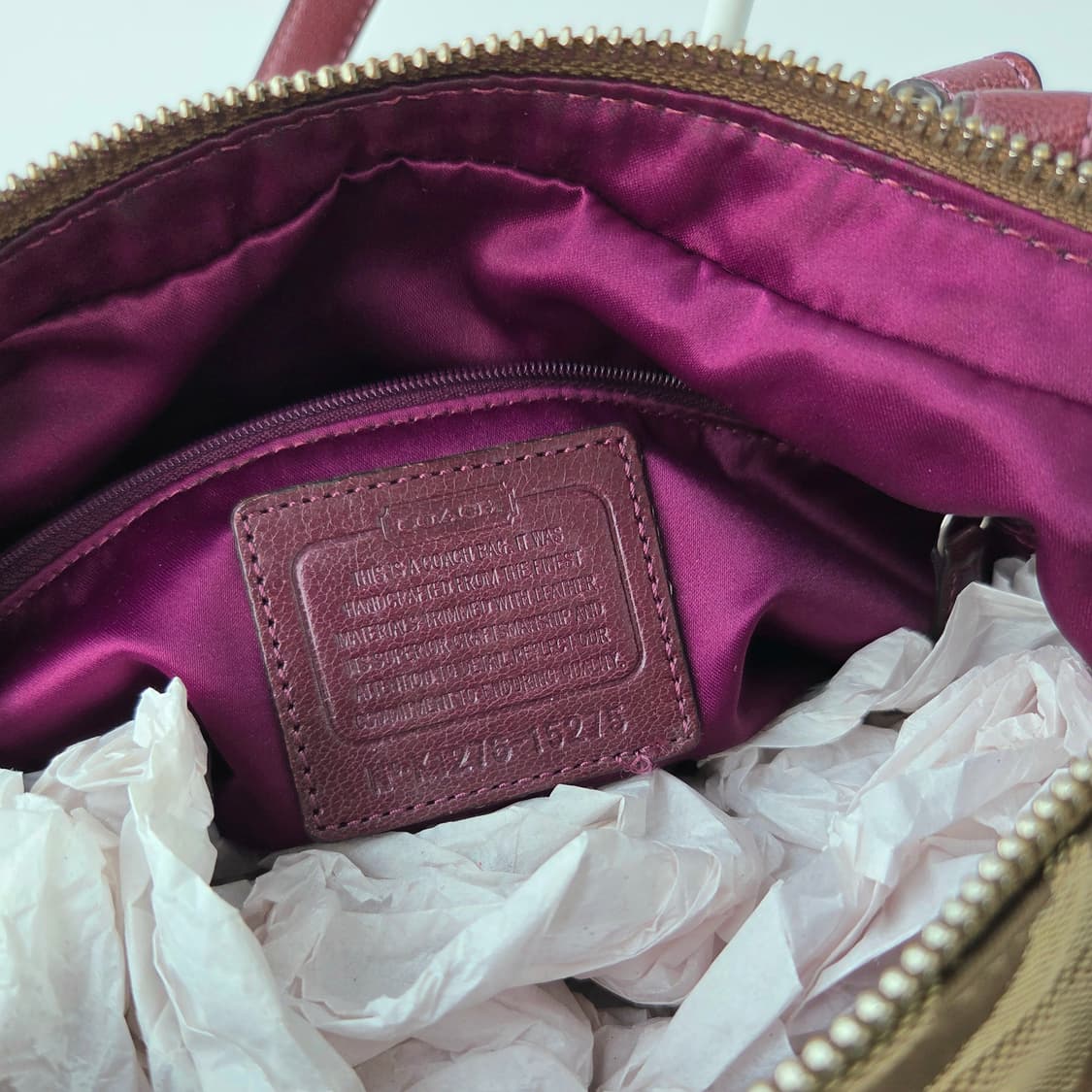 Coach Op Art Jacquard 2WAY Silver 상품이미지7