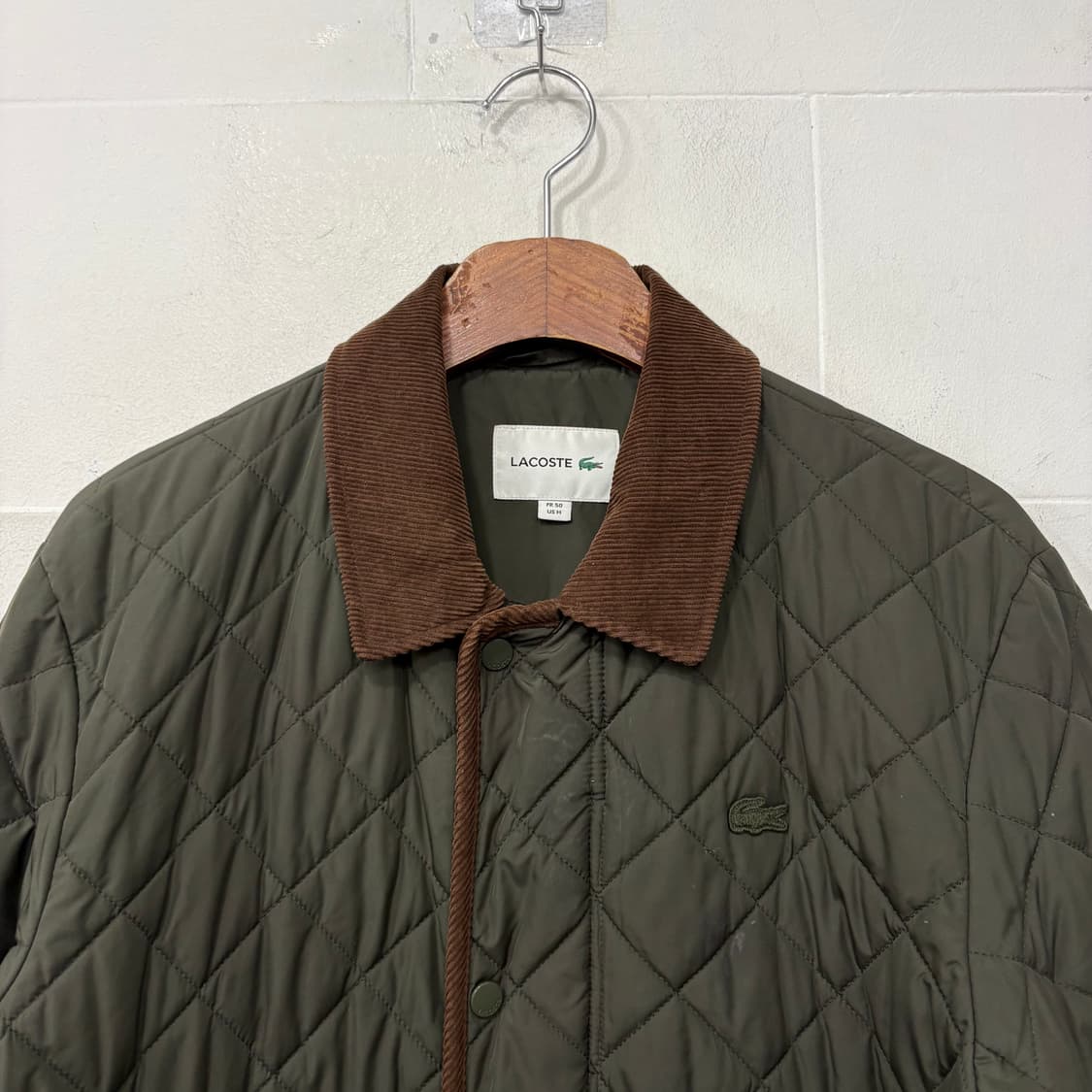 라코스테 퀄팅 코듀로이 자켓 상품이미지4