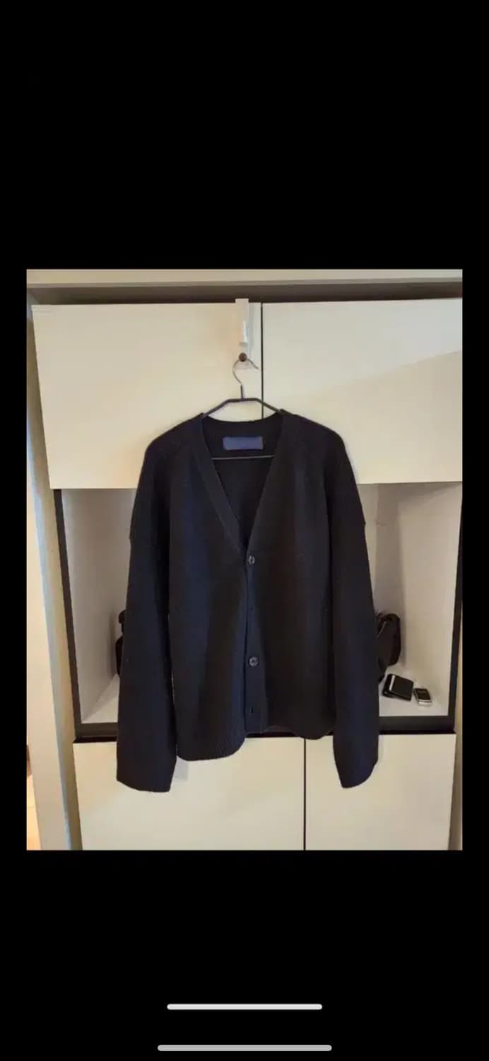 준지 백로고 가디건 L size 상품이미지1