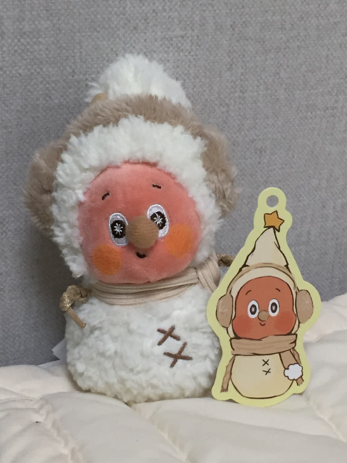 팝마트 작은별 일기예보 눈사람 키링 상품이미지1