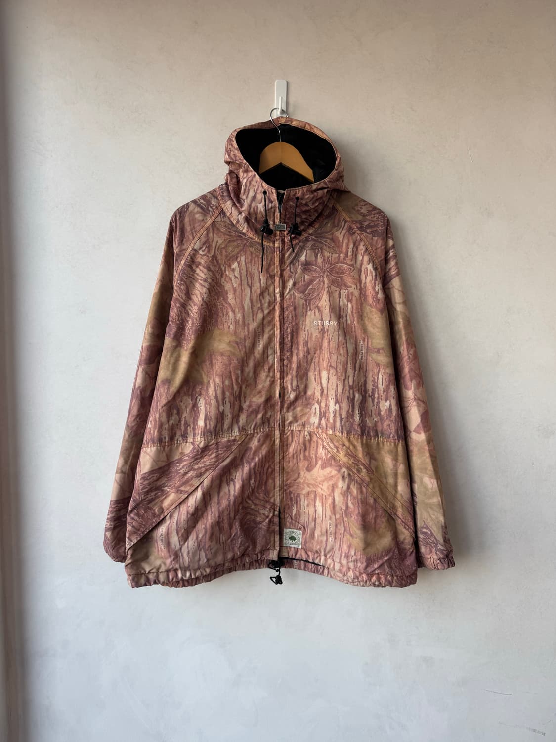 90s 스투시 x Walls 카모 자켓 상품이미지1