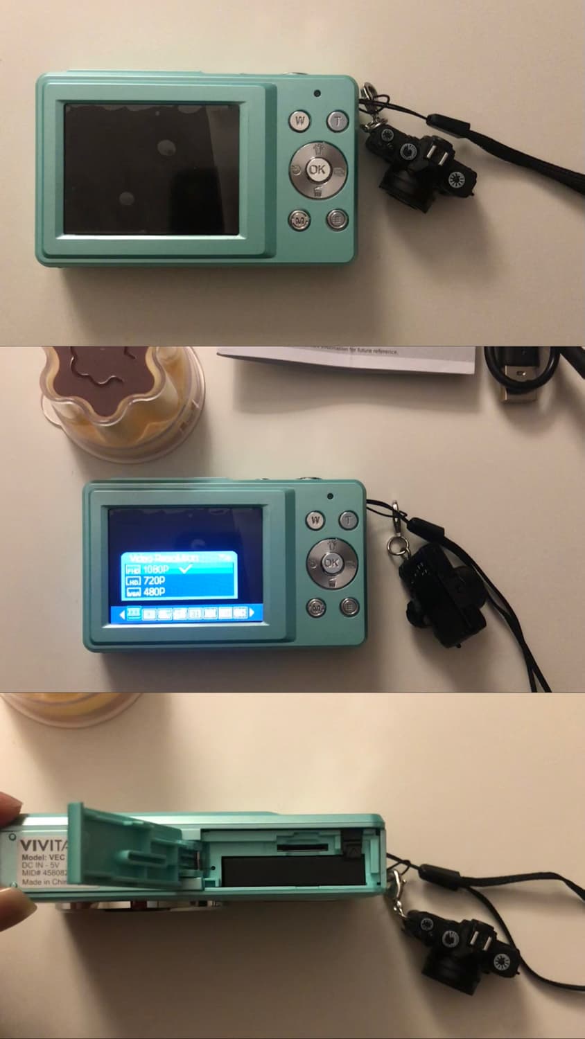 작례포함) 비비타 팝스냅 민트 디카 상품이미지2