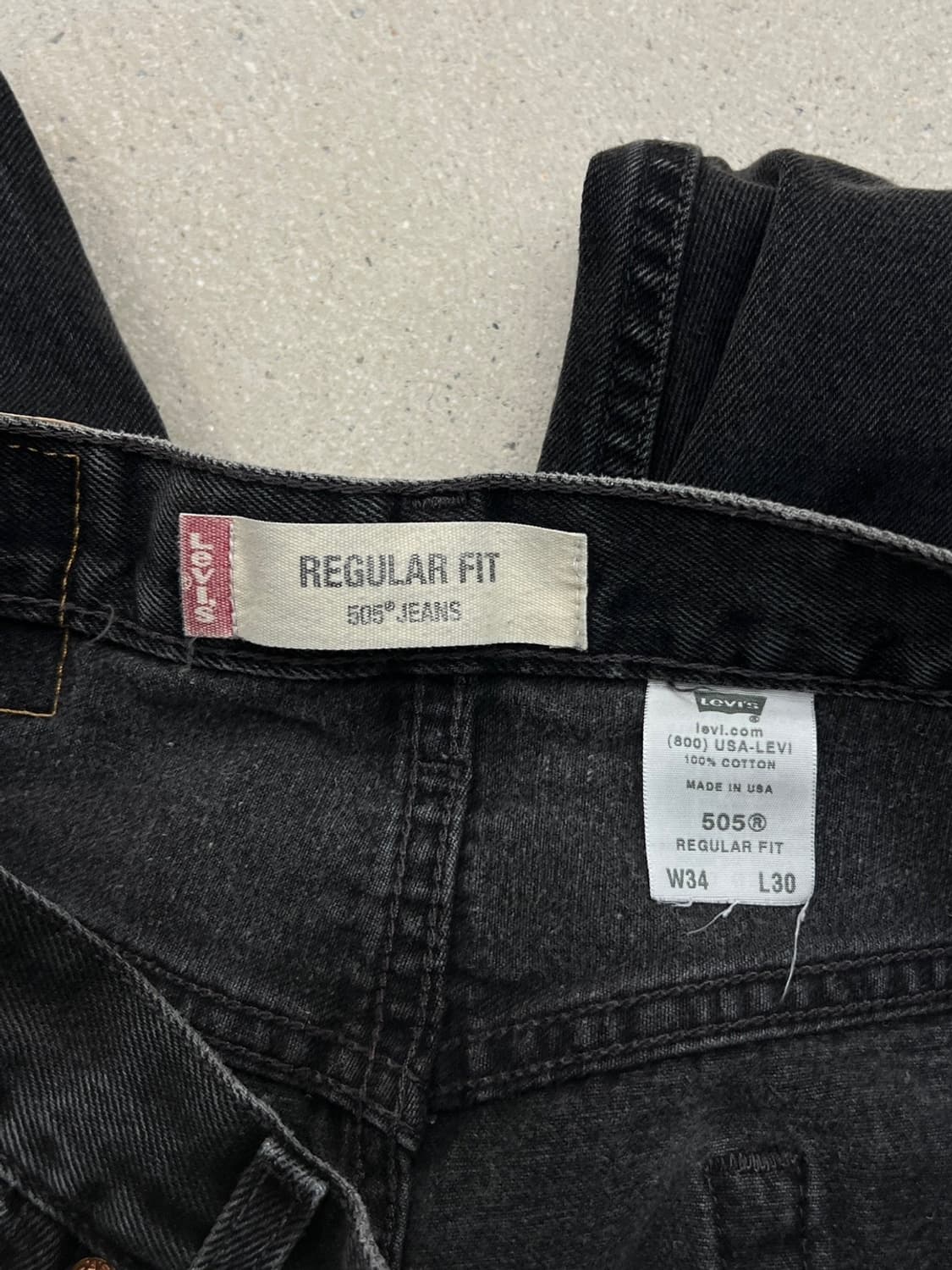 리바이스 00s 505 데님 팬츠 / 32 x 27 상품이미지7