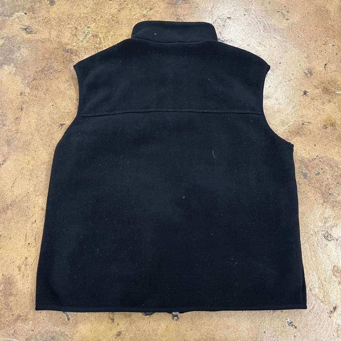 [정품/M] 골스튜디오 블랙 플리스 조끼 b10 상품이미지3