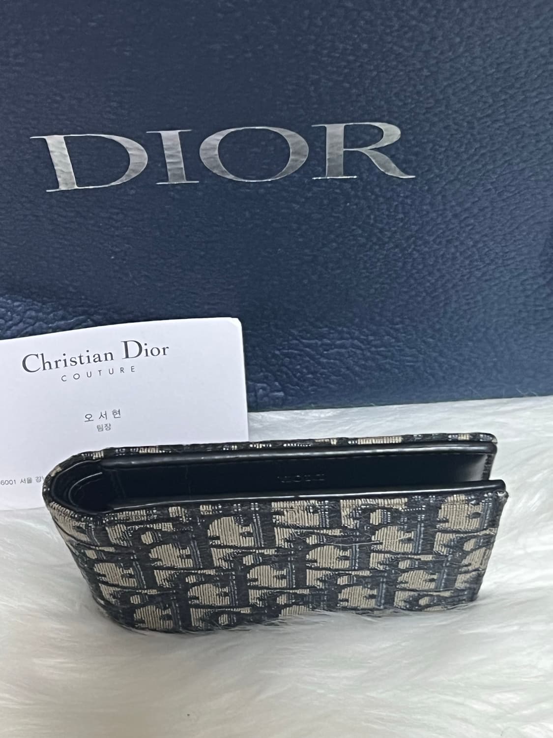 [신형] 디올 오블리크 반지갑 상품이미지5