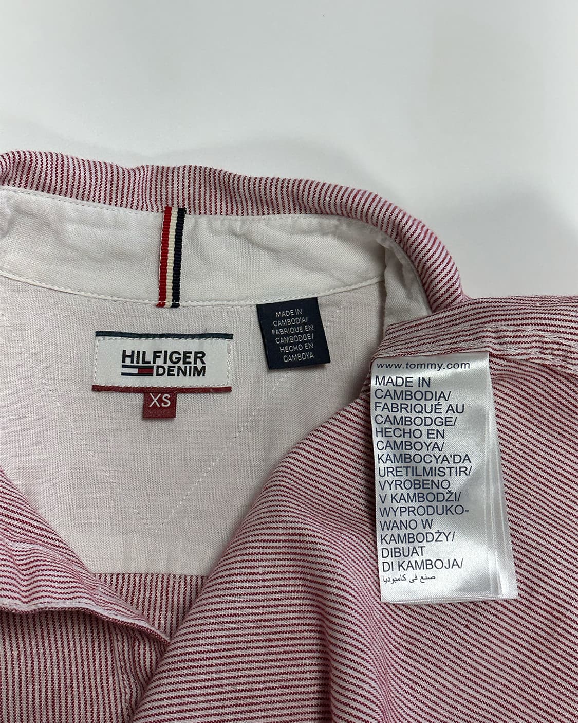 타미힐피거 스트라이프 셔츠 상품이미지5