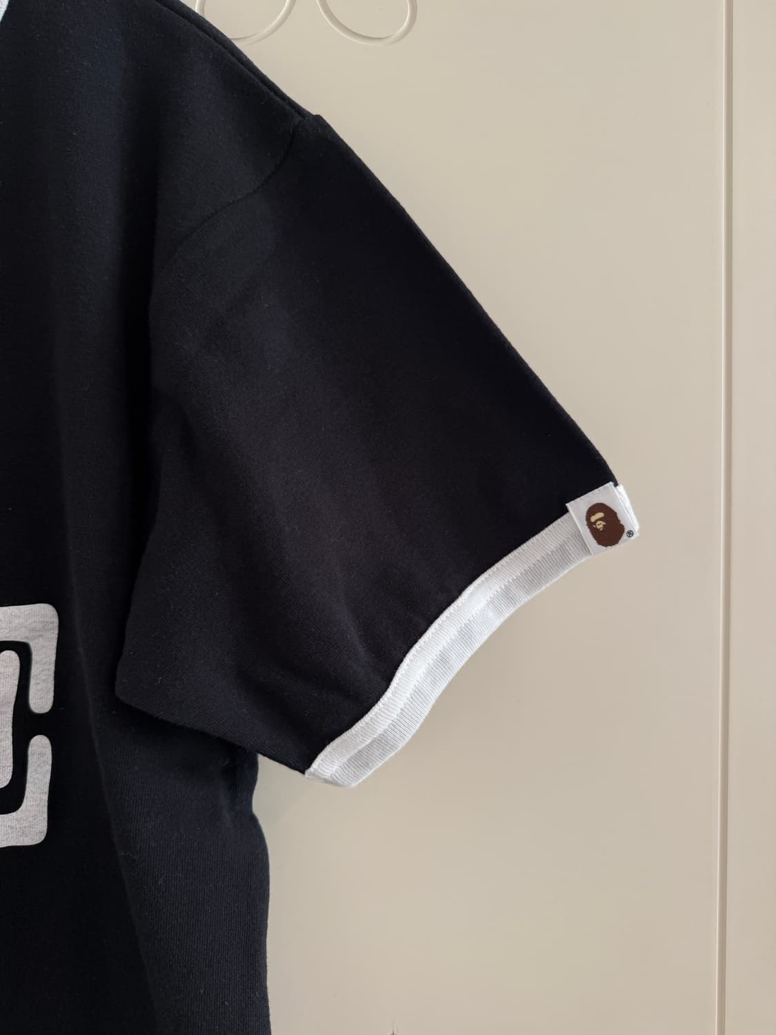 베이프 BAPE 아이러브베이프 링거 반팔티 블랙 M 상품이미지4