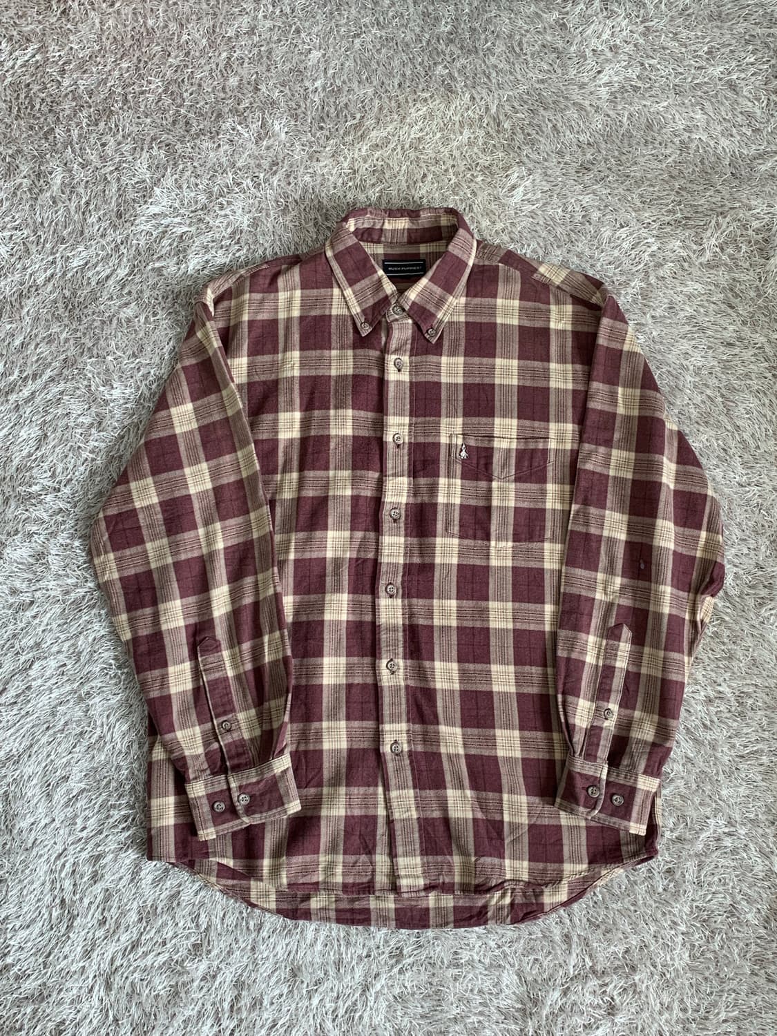 hush puppies 체크 셔츠 상품이미지1