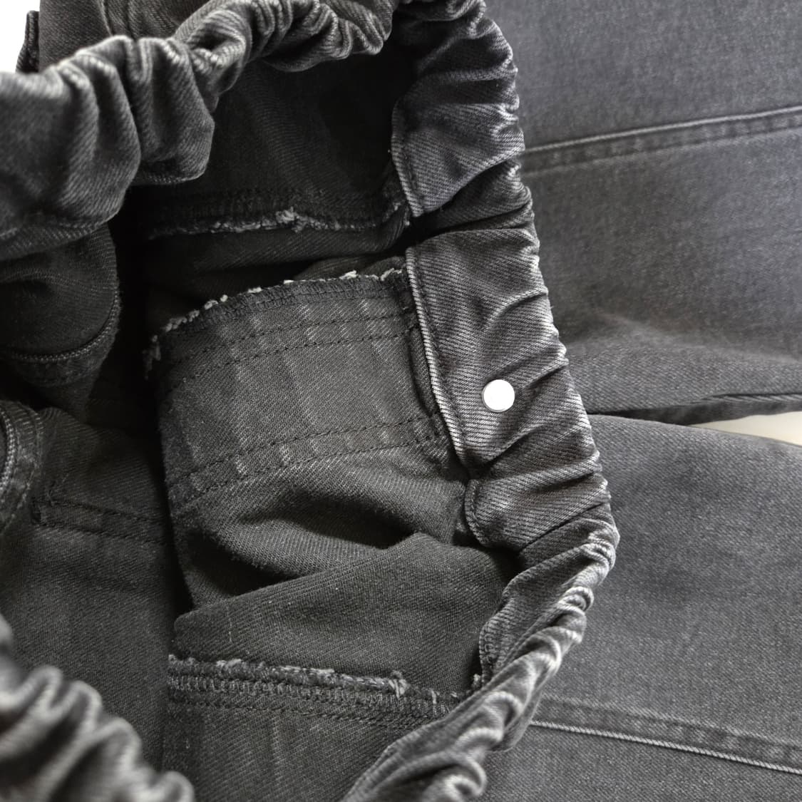 리미떼두두 키즈 흑청 데님팬츠 2XL/8/9 상품이미지4