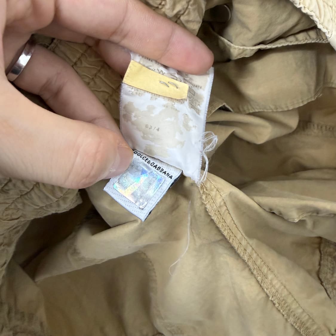 돌체앤가바나 04AW 유틸리티 파라슈트 자켓 상품이미지9