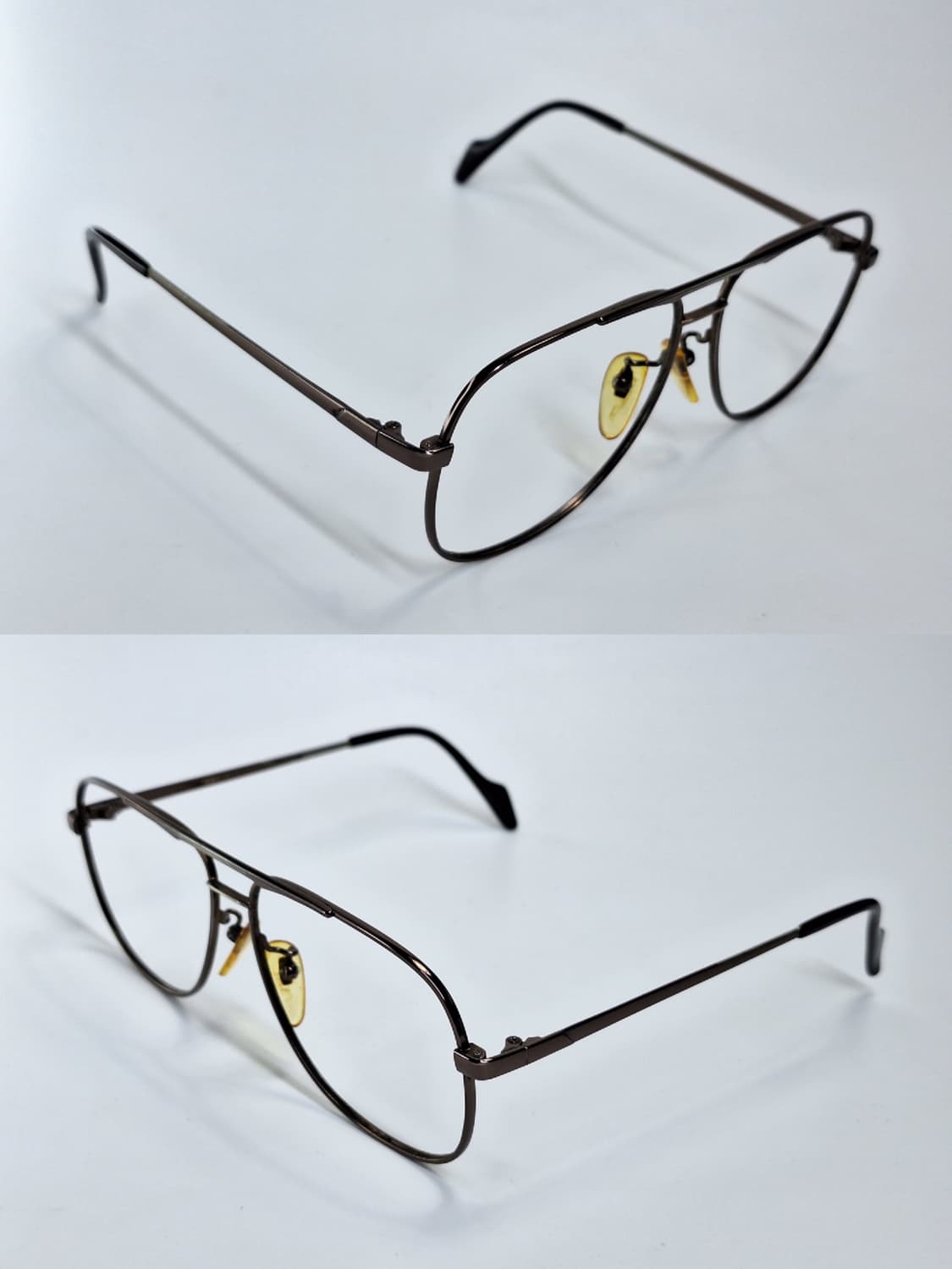 90s 빈티지 투브릿지 티타늄 안경 johnny macky jm-85 상품이미지7