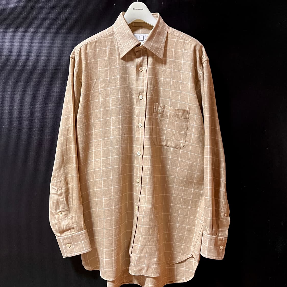 던힐 코튼 캐시미어 혼방 셔츠 상품이미지3