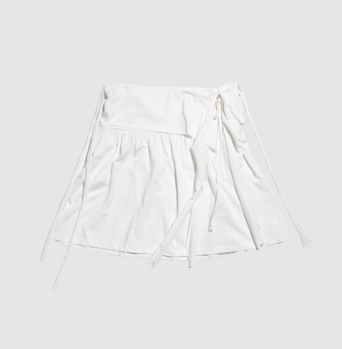인앤양인하모니 Knot skirt, white 상품이미지1