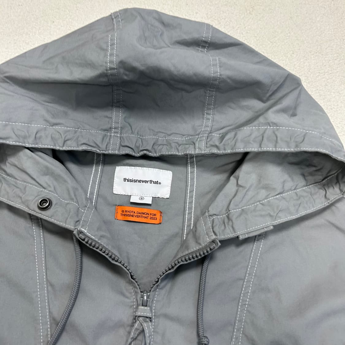 Thisisneverthat gray anorak 상품이미지8
