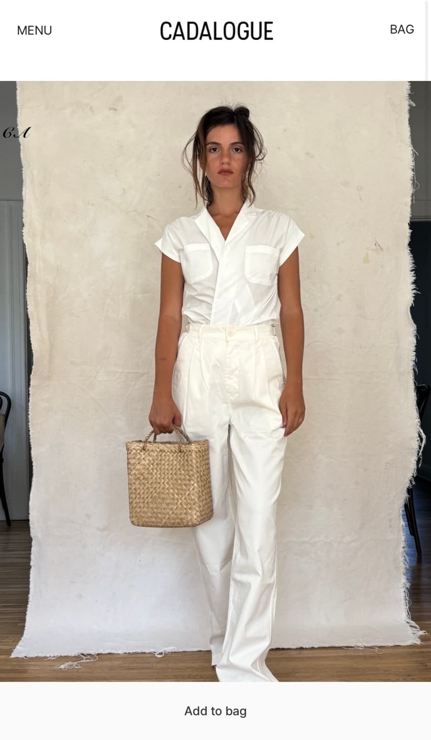 cadalogue 카달로그 이자벨 블라우스 상품이미지1