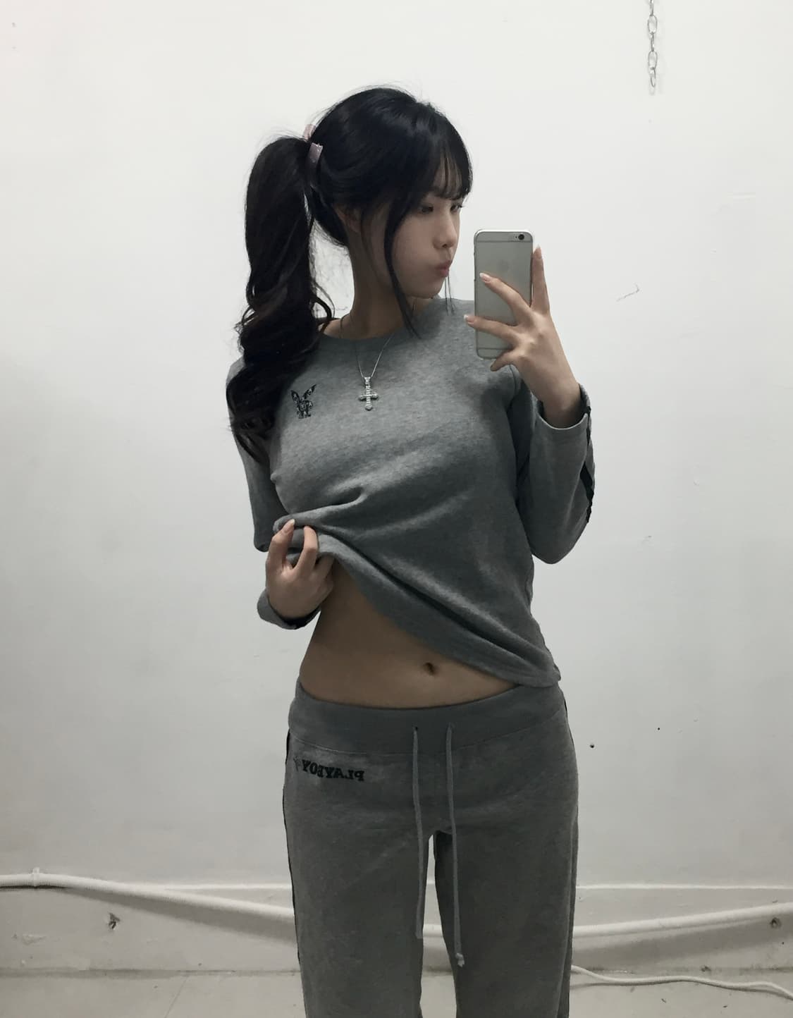 [PLAY BOY] 세트 ! 플레이보이 스포츠 트레이닝 셋업 상품이미지1