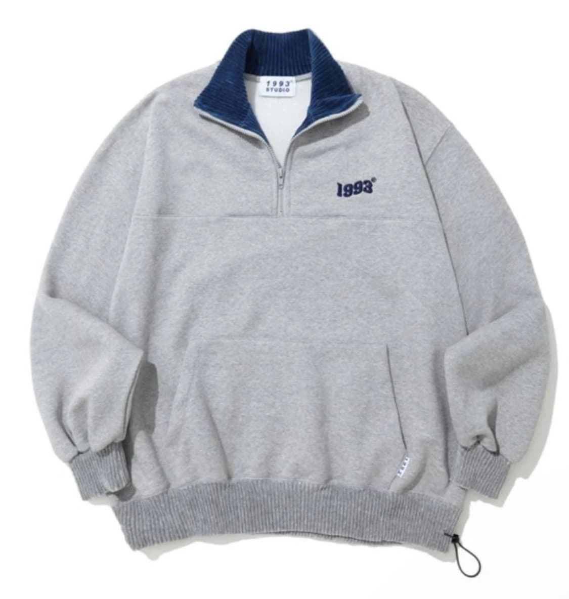 1993스튜디오 빈티지 반집업 그레이 M 상품이미지1