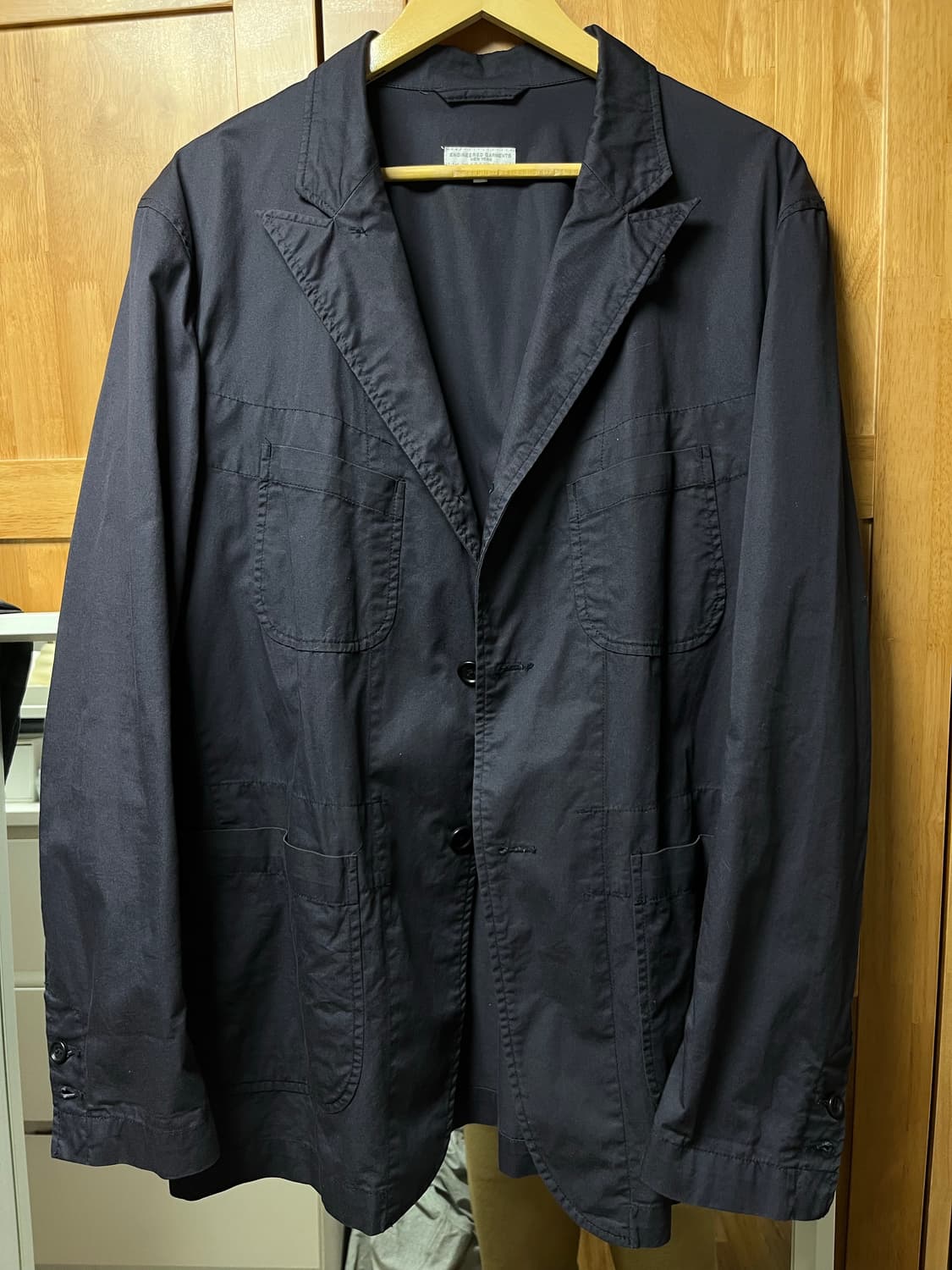 [L] 엔지니어드가먼츠 / 뉴베드포드 NB자켓 / 하이카운트트윌 네이비 상품이미지1