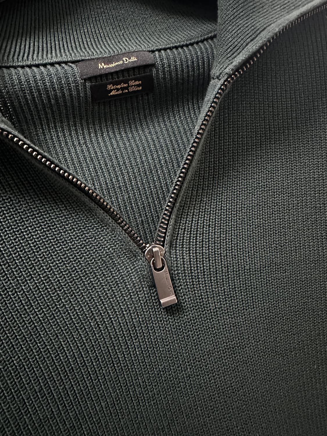 마시모두띠 남성 반집업 니트 M사이즈 상품이미지8