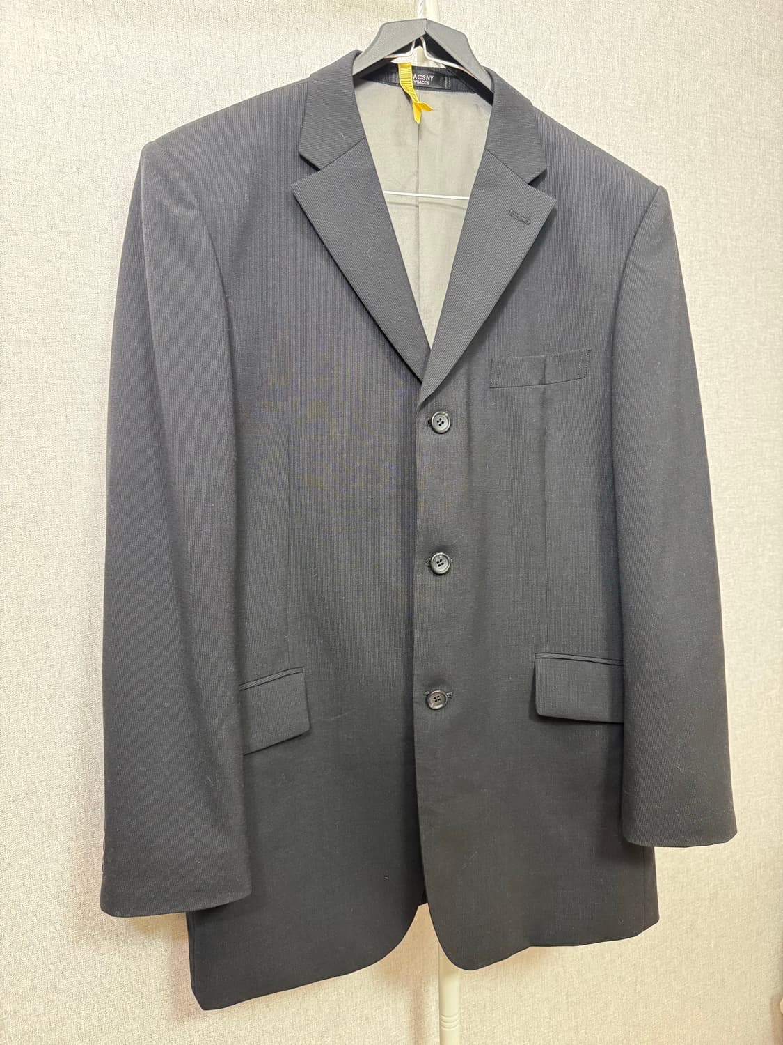 SACSNY 울96 % 블랙  자켓 105전후 민트급 세탁완료 상품이미지7