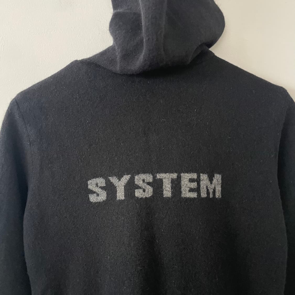 vintage system wool hoody knit 상품이미지6