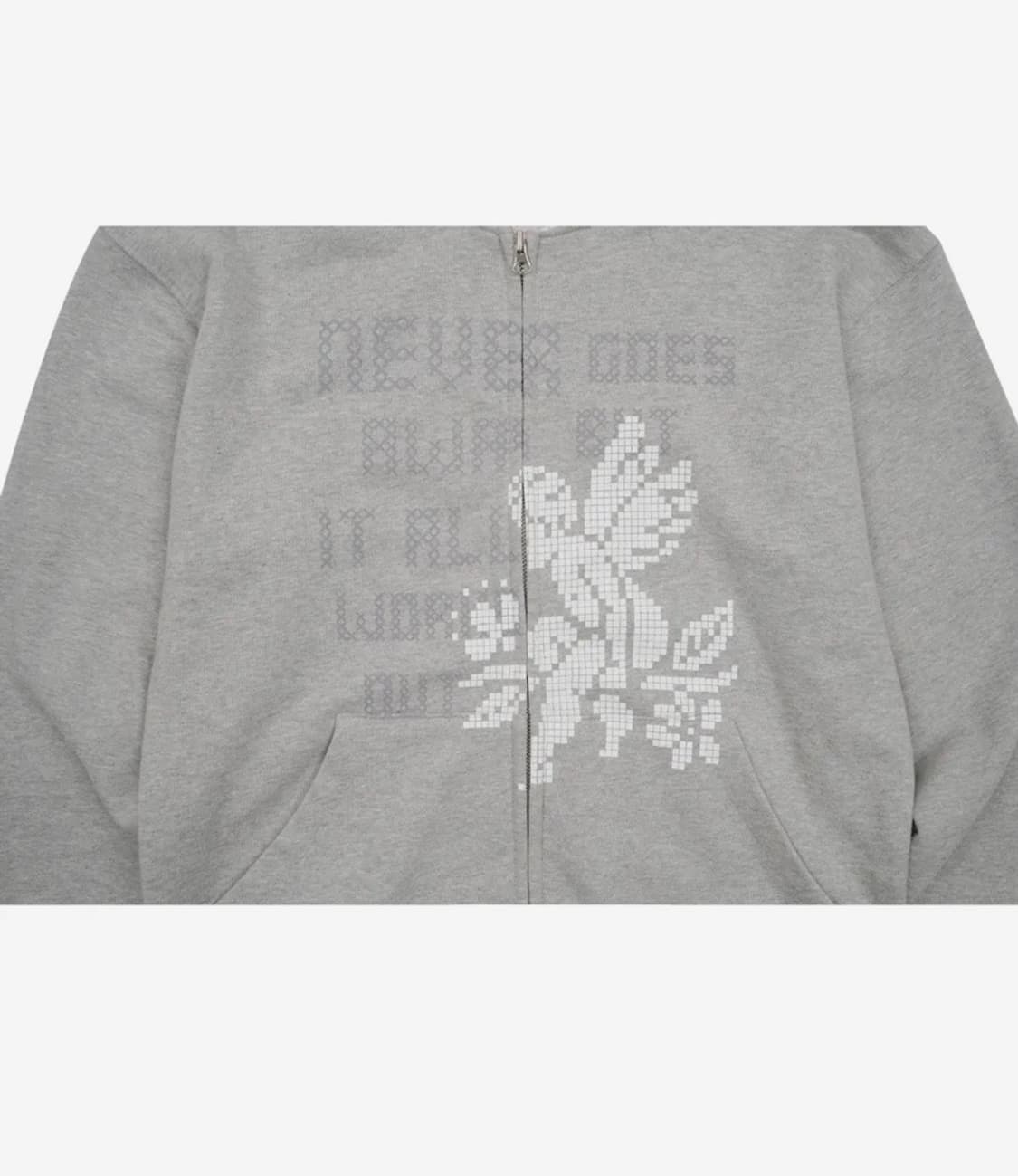 하이스쿨디스코 레이스 십자수 후드집업 상품이미지4