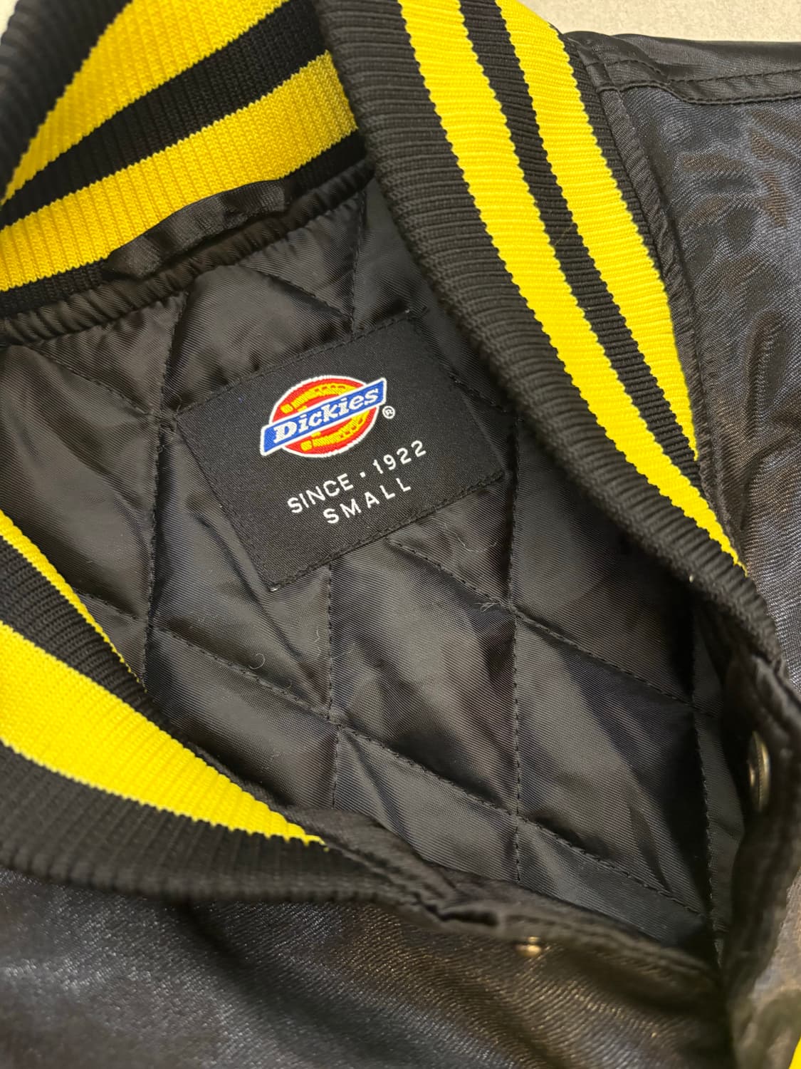 디키즈 로고 바시티 봄버 자켓 상품이미지5