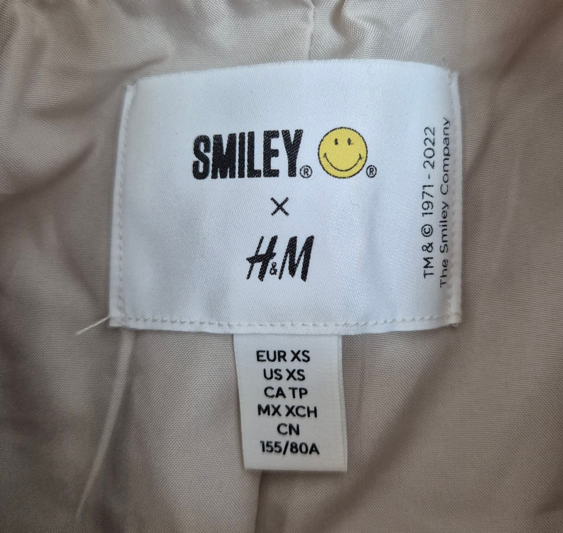 H&M 스마일리 바시티 자켓 상품이미지2