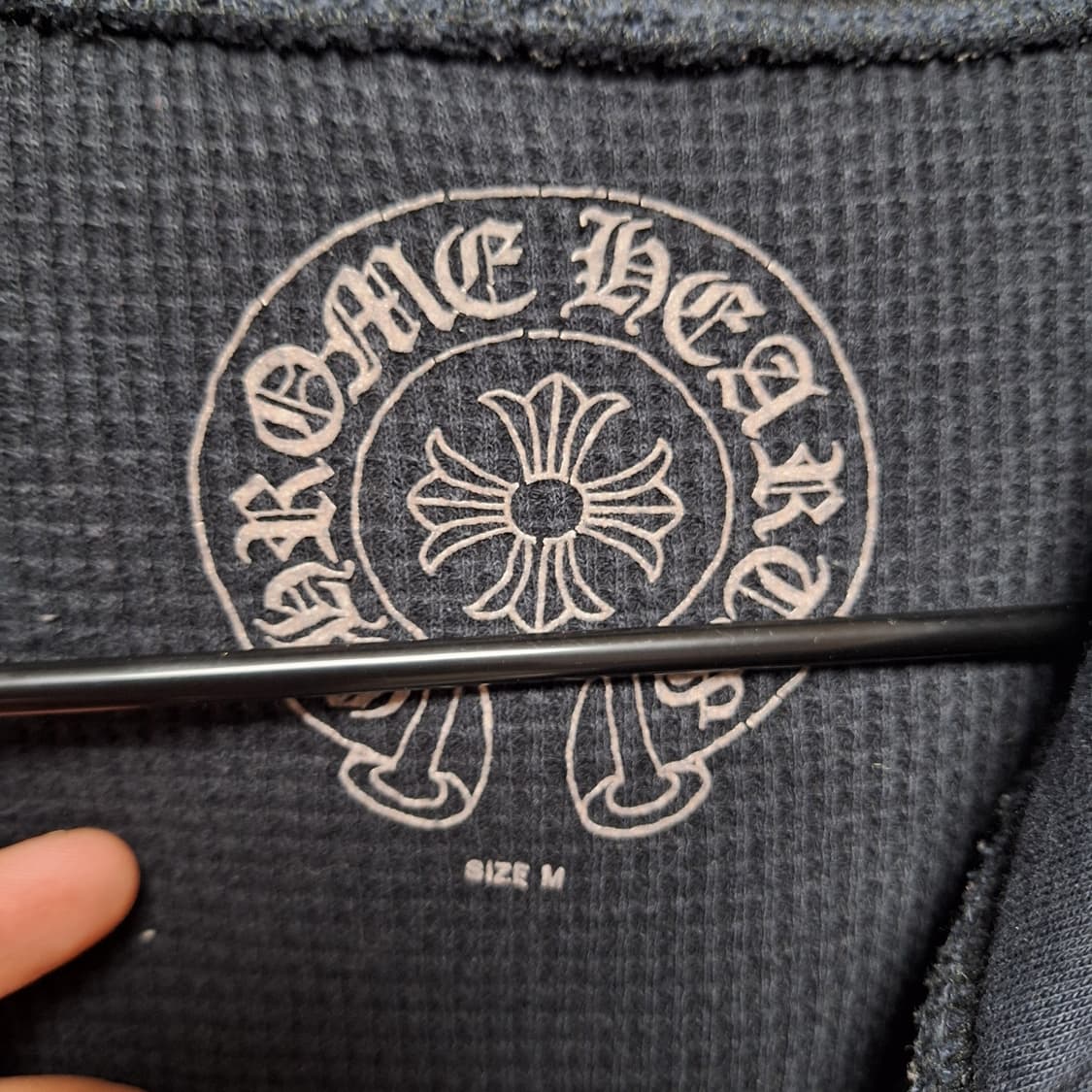 [유일매물] 90s 크롬하츠 홀스슈 플로랄 대거 후드집업 M 상품이미지2