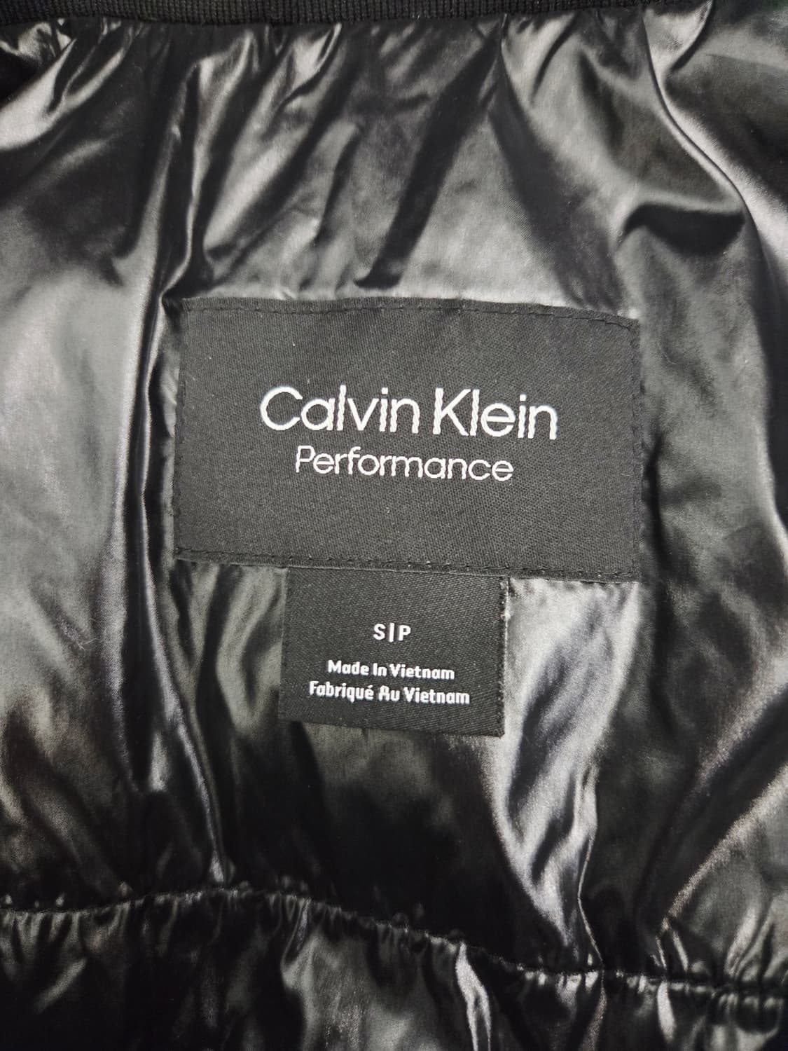 CK 캘빈클라인 블랙 후드 롱 패딩_S 상품이미지7